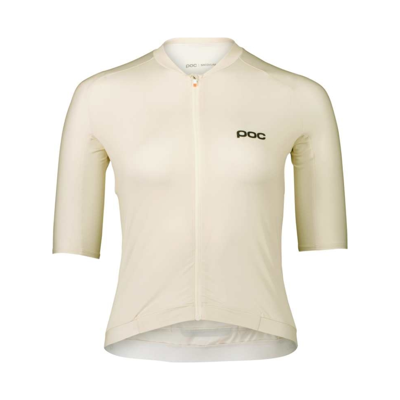 POC Cyklistický dres s krátkym rukávom - PRISTINE - biela