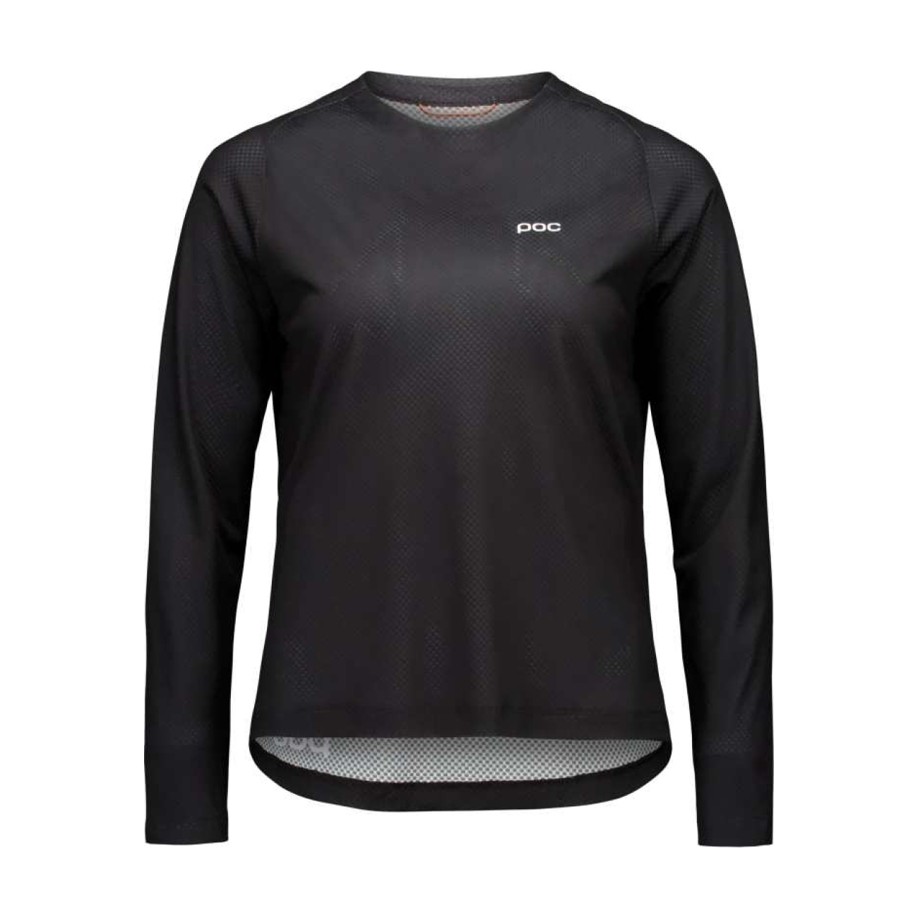 POC Cyklistický dres s dlhým rukávom letný - MOTION AIR L/S - čierna