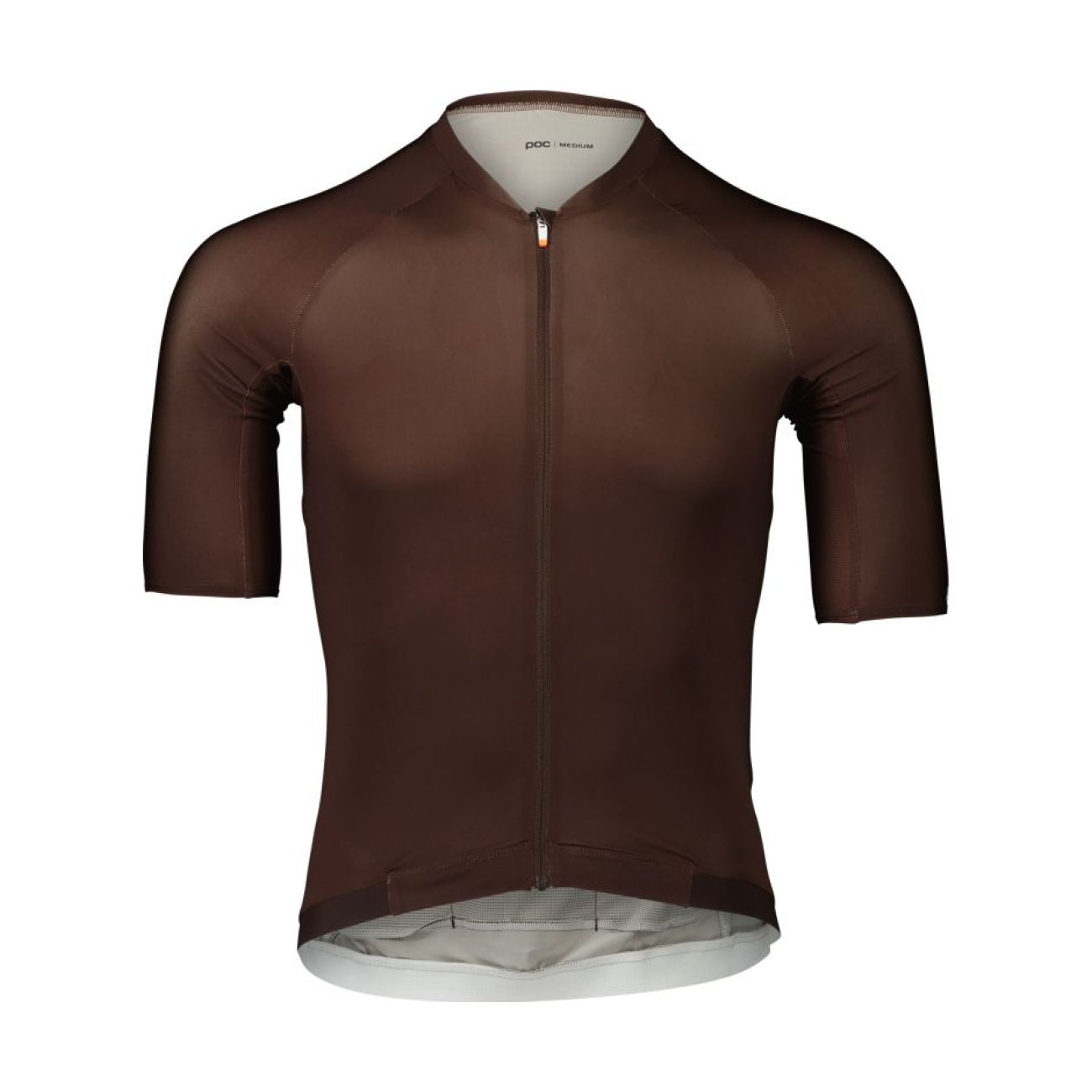 POC Cyklistický dres s krátkym rukávom - PRISTINE - hnedá