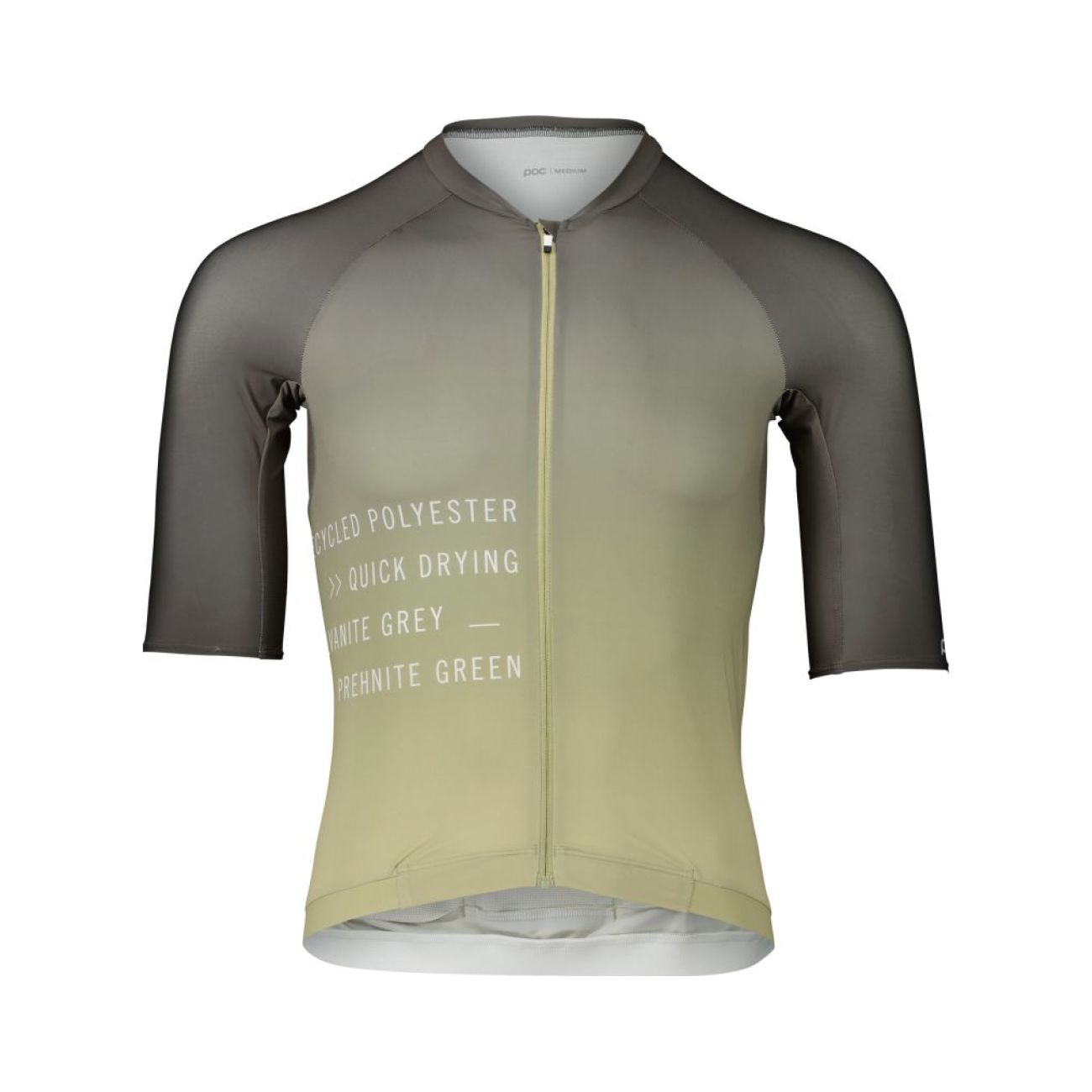 
                POC Cyklistický dres s krátkym rukávom - PRISTINE PRINT - zelená M
            
