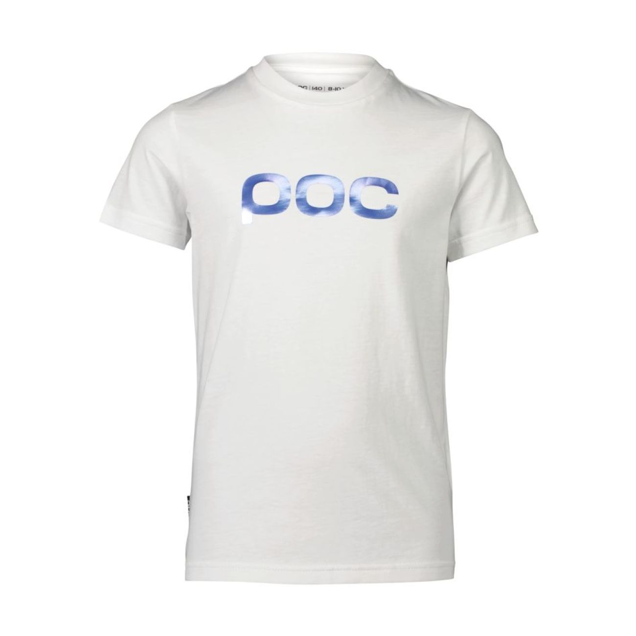 
                POC Cyklistické tričko s krátkym rukávom - TEE - biela 130 cm
            