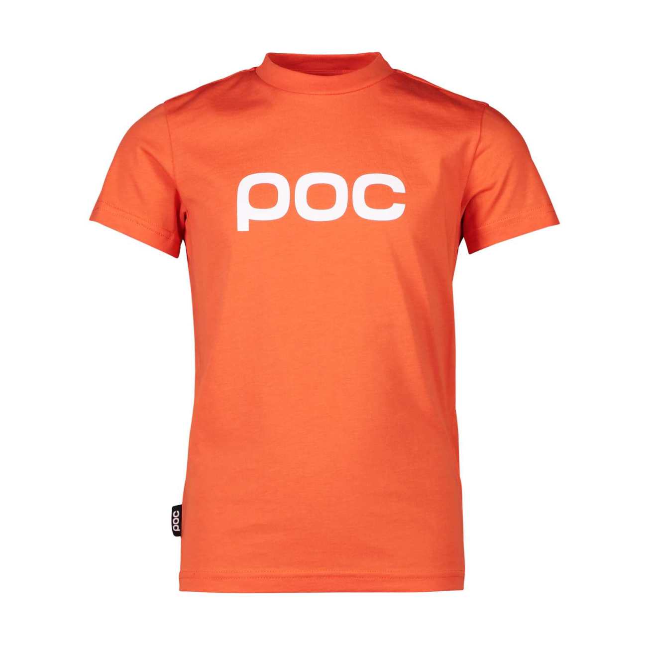 POC Cyklistické tričko s krátkym rukávom - TEE - oranžová