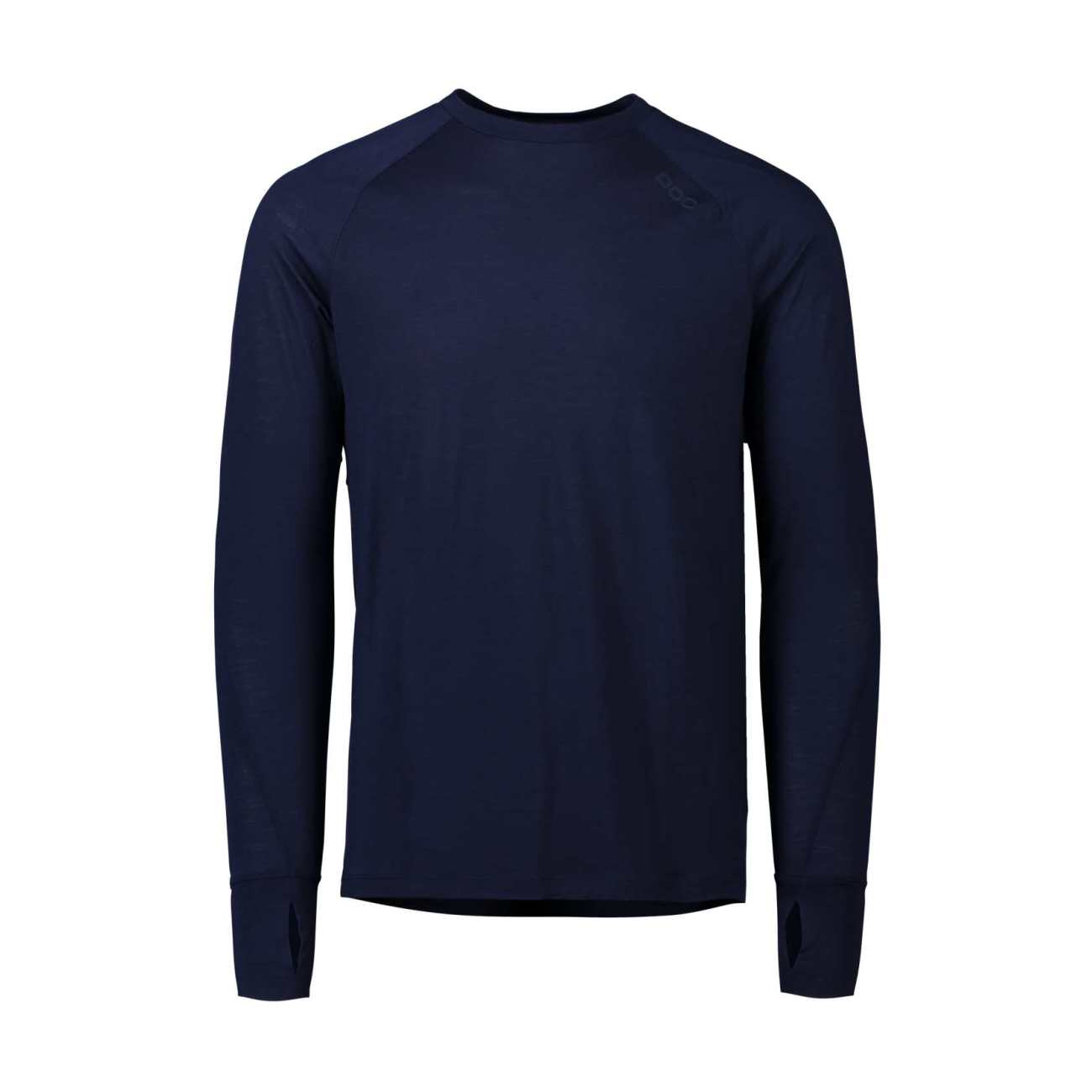 POC Cyklistický dres s dlhým rukávom zimný - LIGHT MERINO - modrá