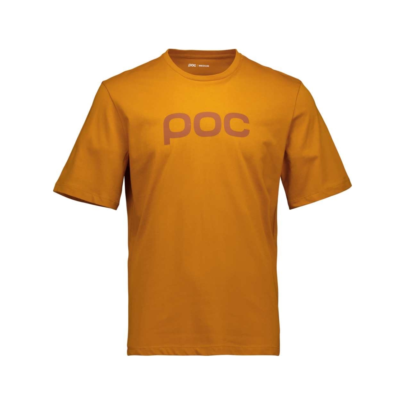 POC Cyklistické tričko s krátkym rukávom - TEE - hnedá 2XL