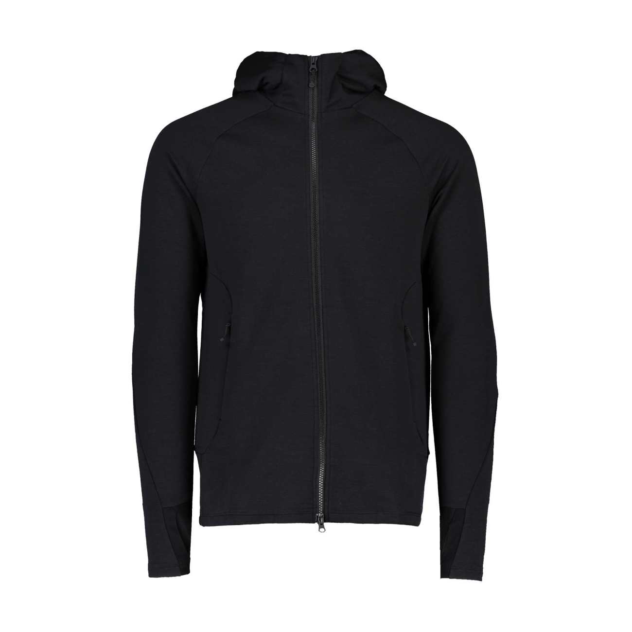 
                POC Cyklistická mikina - MERINO ZIP HOOD - čierna M
            