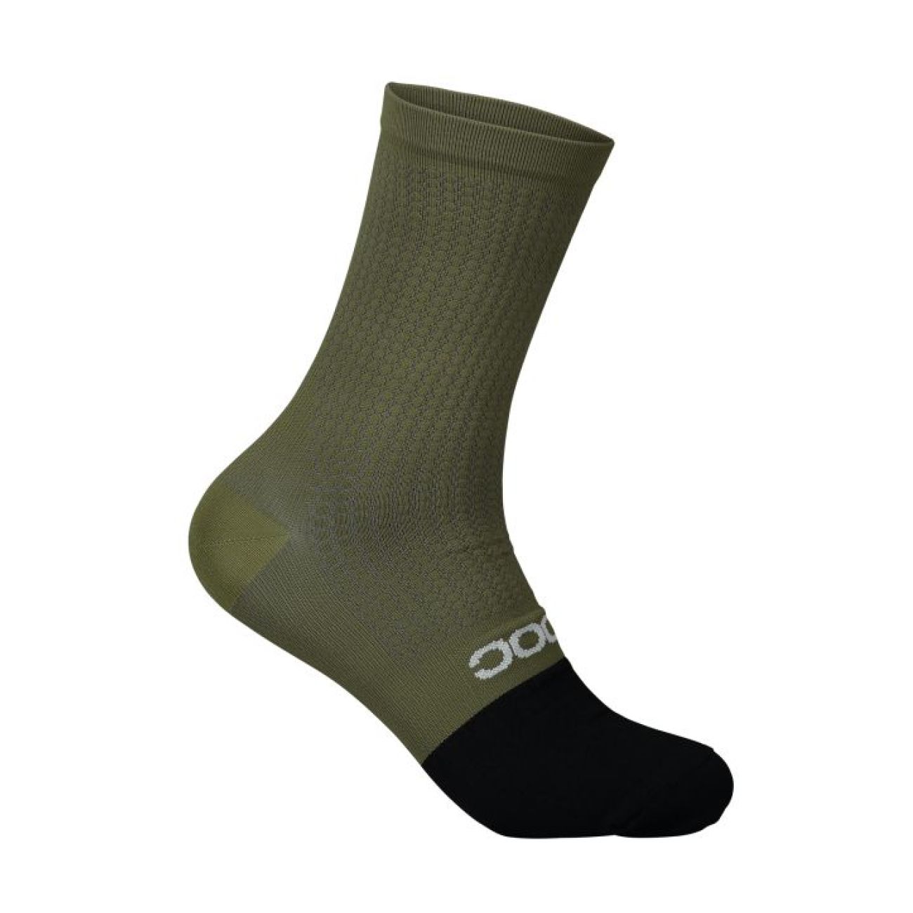
                POC Cyklistické ponožky klasické - FLAIR - čierna/zelená S
            