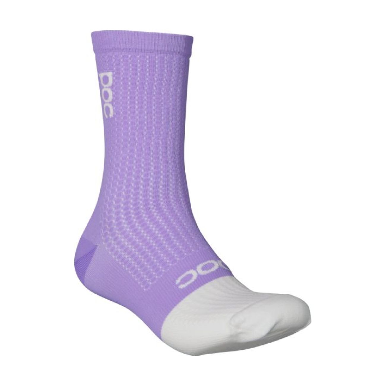 
                POC Cyklistické ponožky klasické - FLAIR  - fialová/biela
            