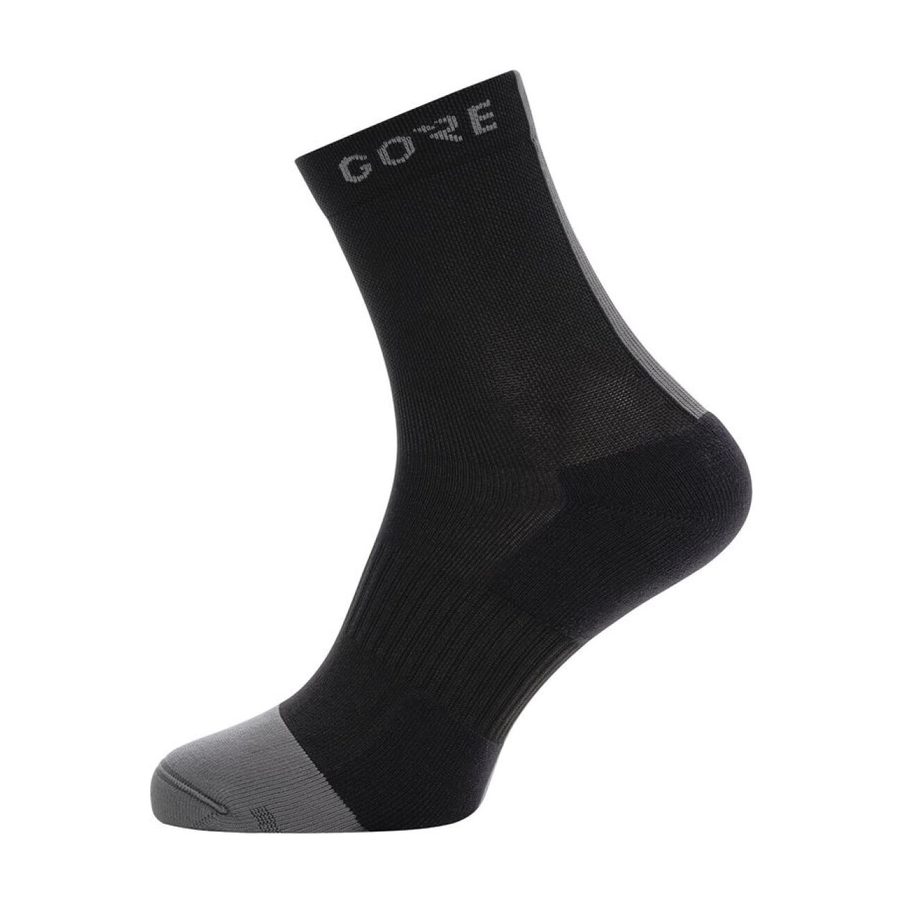 GORE Cyklistické ponožky klasické - M THERMO - šedá/čierna 38-40
