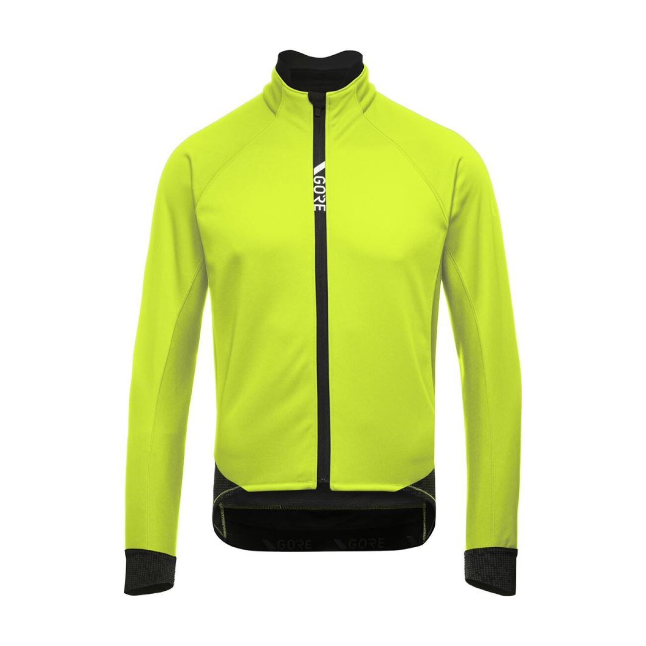 GORE Cyklistická vetruodolná bunda - C5 GTX I THERMO - žltá