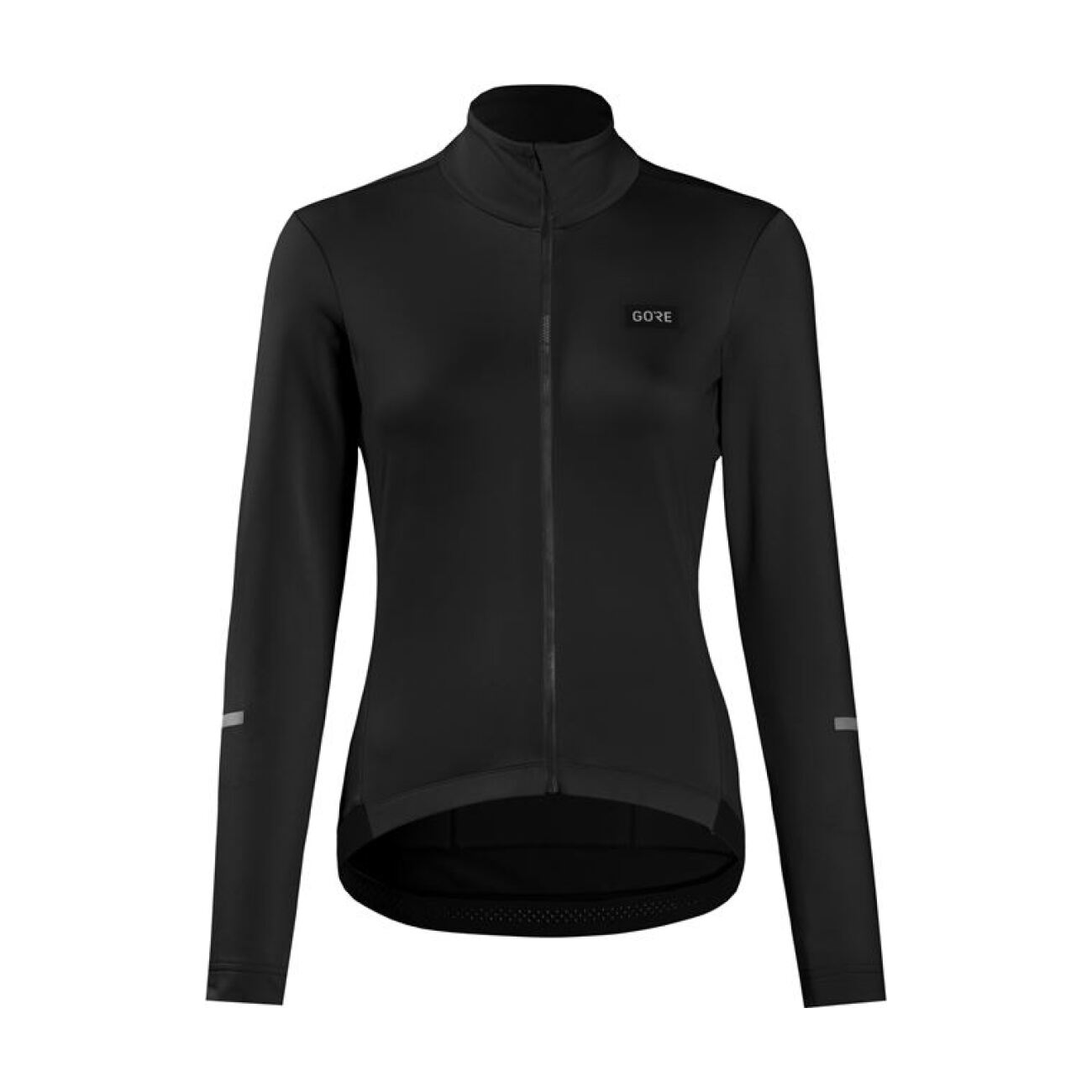 GORE Cyklistický dres s dlhým rukávom zimný - PROGRESS THERMO WMN - čierna 40