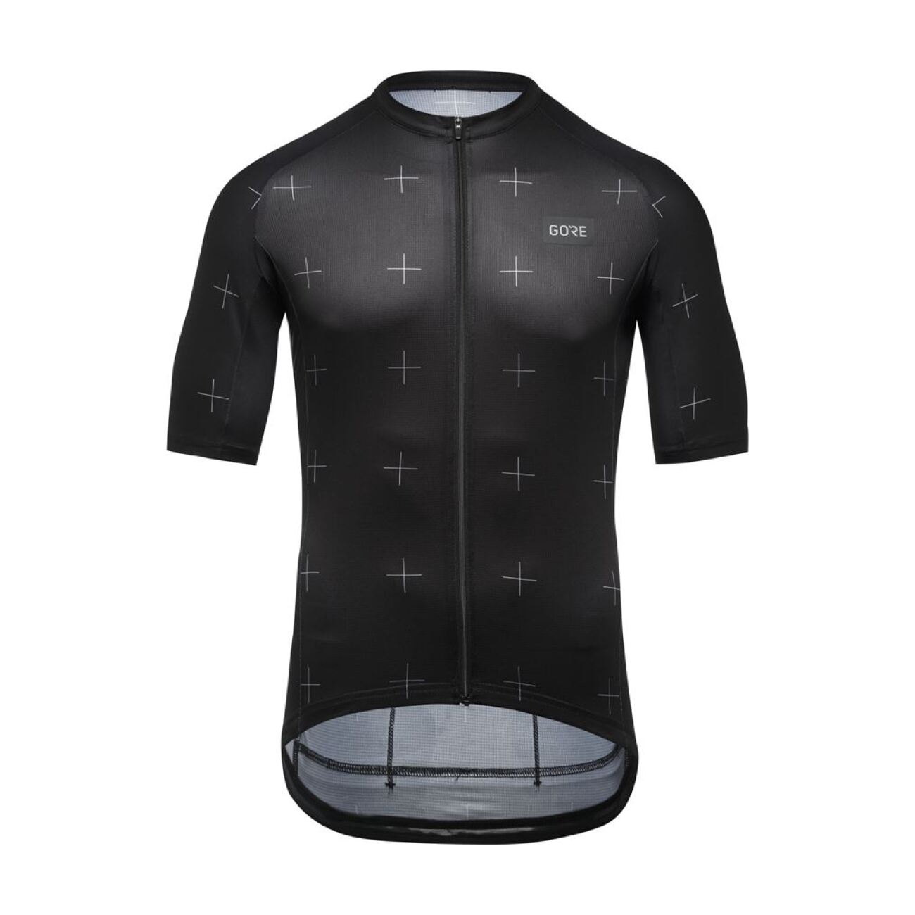 GORE Cyklistický dres s krátkym rukávom - DAILY - čierna