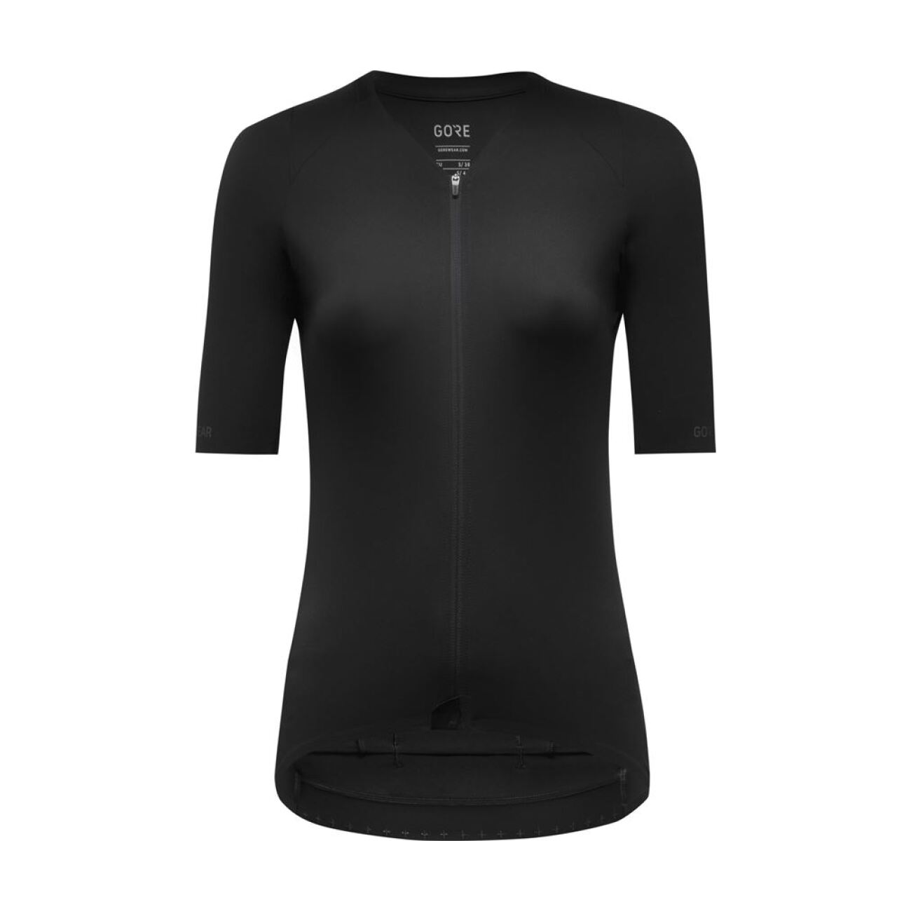 GORE Cyklistický dres s krátkym rukávom - DISTANCE - čierna
