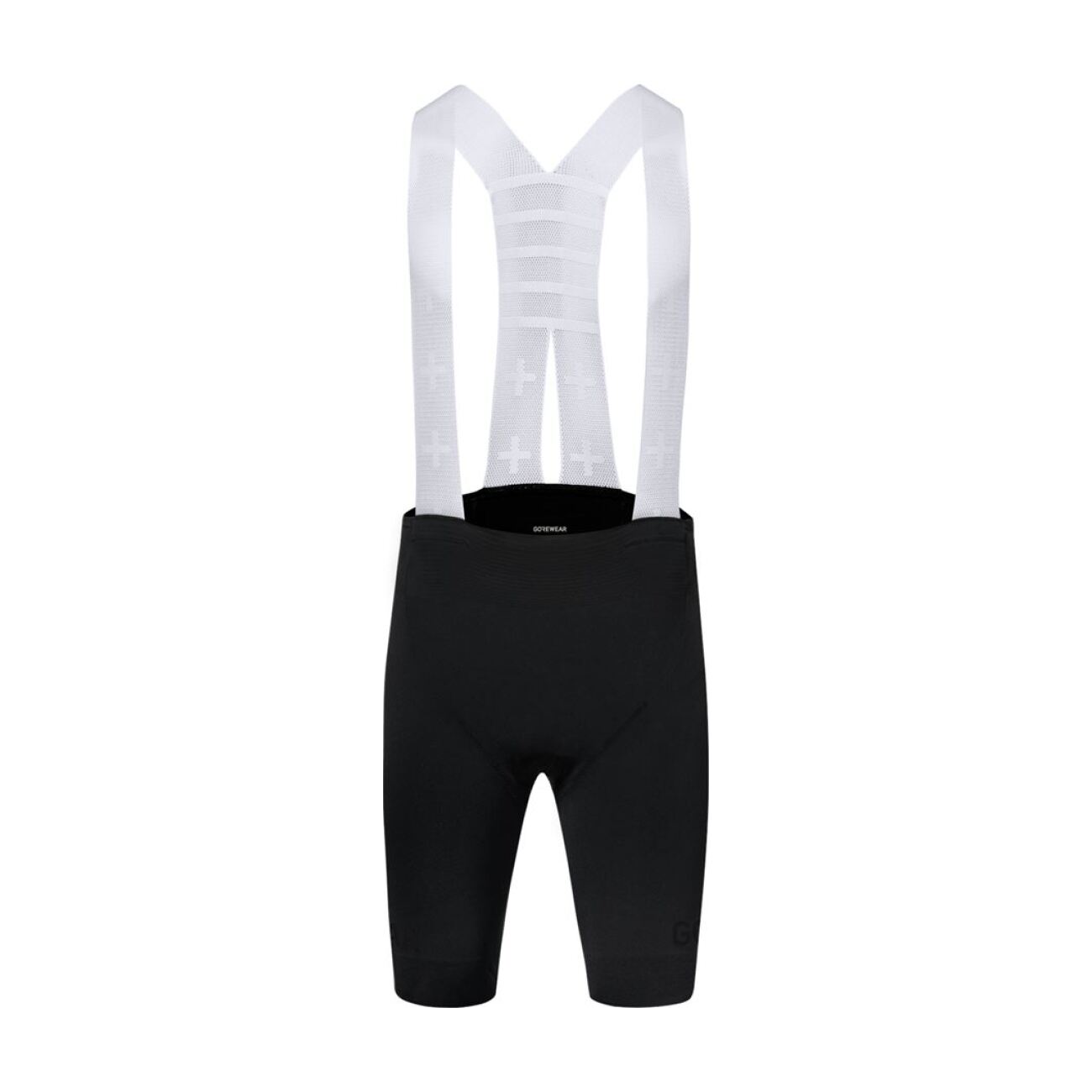 GORE Cyklistické nohavice krátke s trakmi - ULTIMATE - čierna