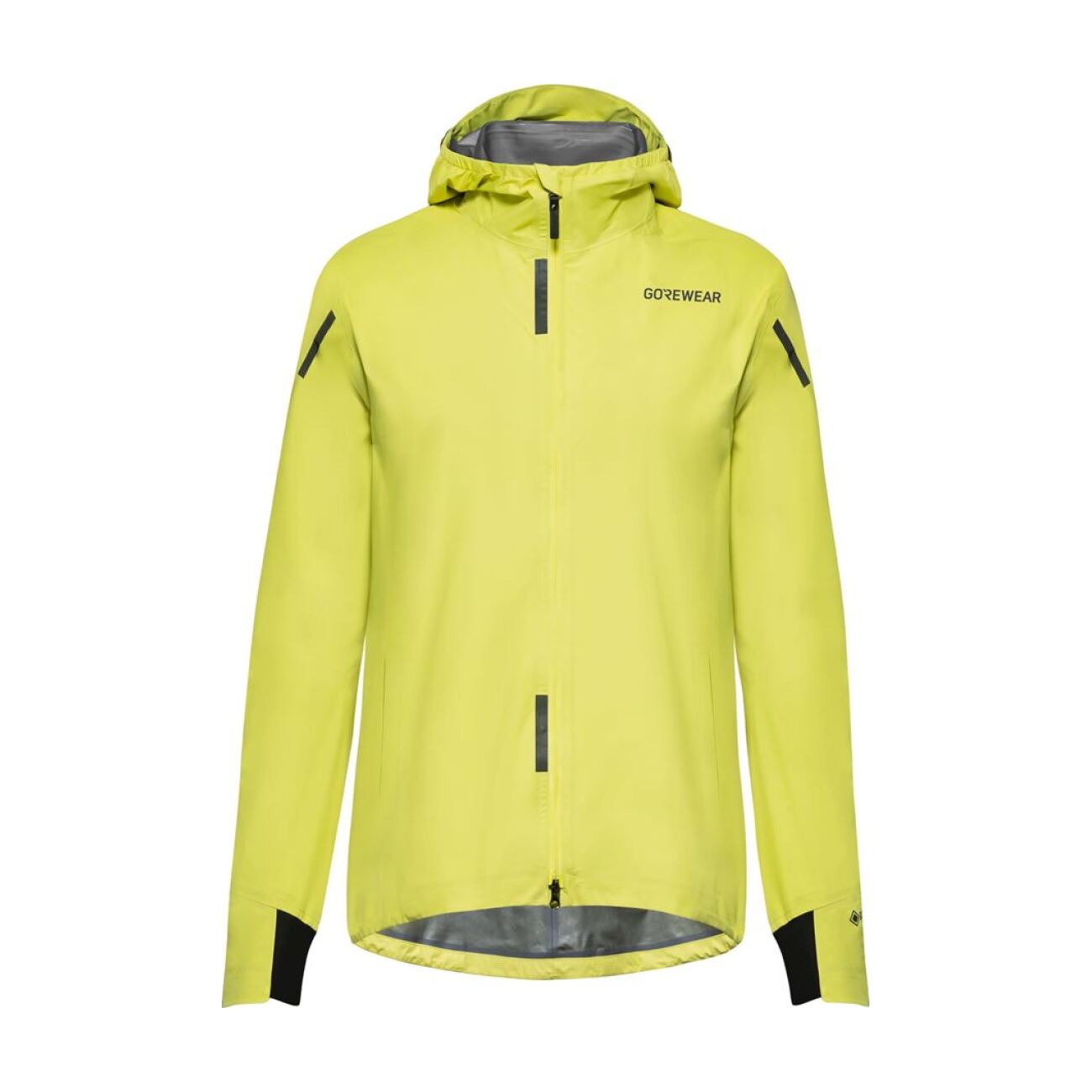 GORE Cyklistická vetruodolná bunda - CONCURVE GTX - žltá L