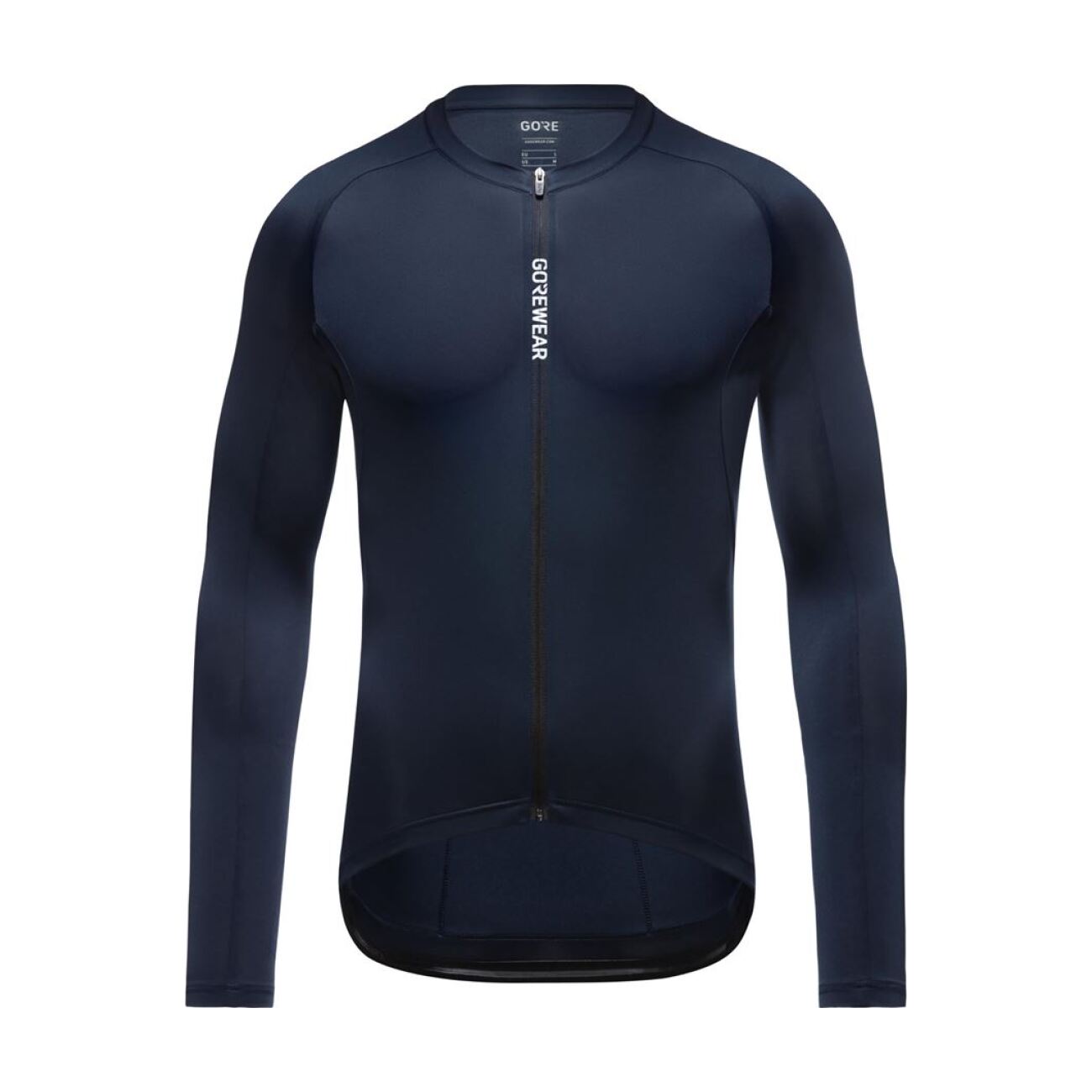 GORE Cyklistický dres s dlhým rukávom zimný - SPINSHIFT - modrá XL