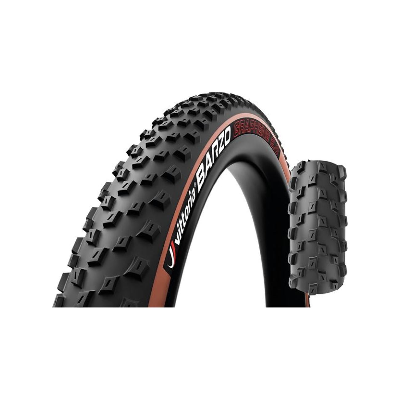 VITTORIA plášť - BARZO 29X2.35 XCR - hnedá/čierna
