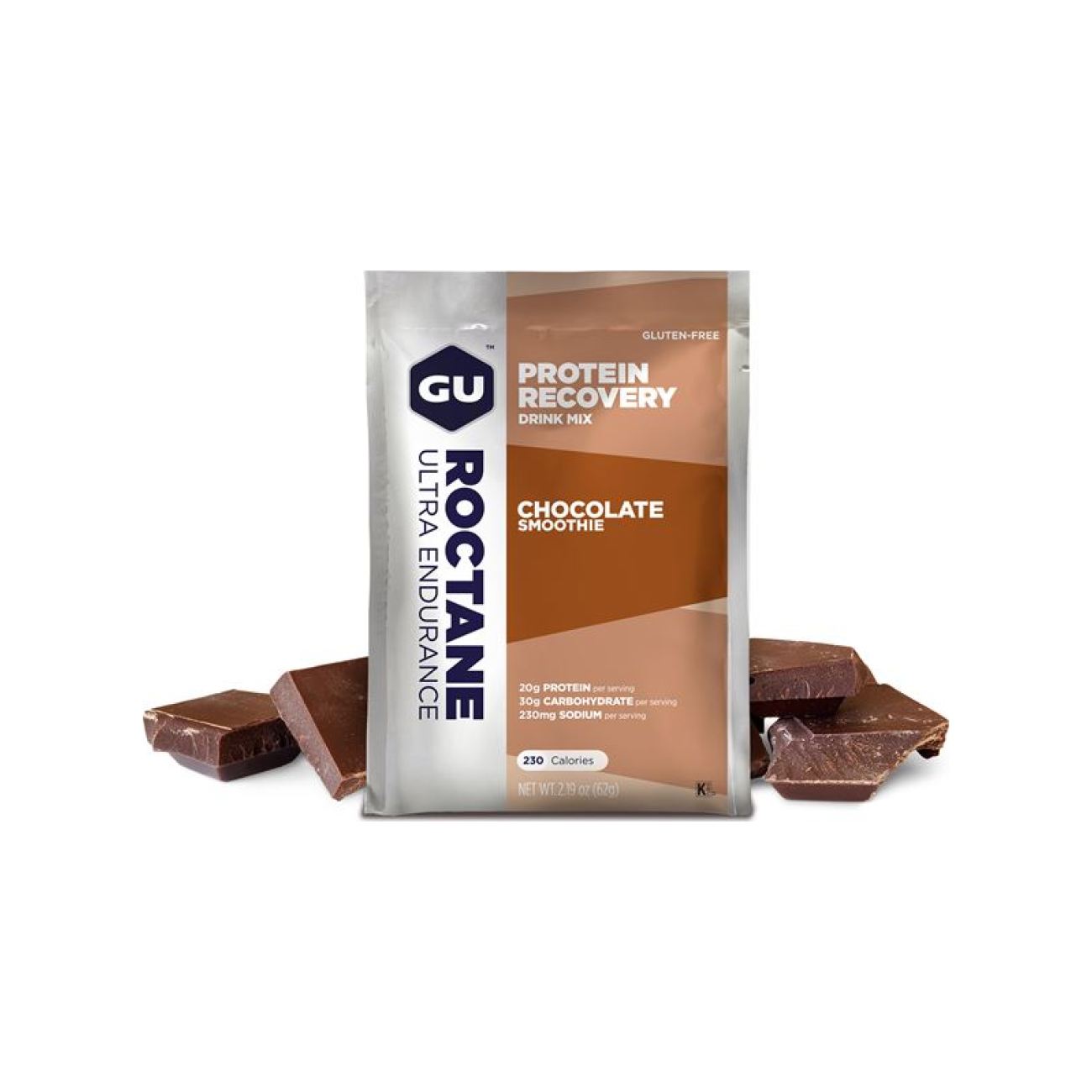 E-shop GU Cyklistická výživa - ROCTANE RECOVERY DRINK MIX 62 G CHOCOLATE SMOOTHIE