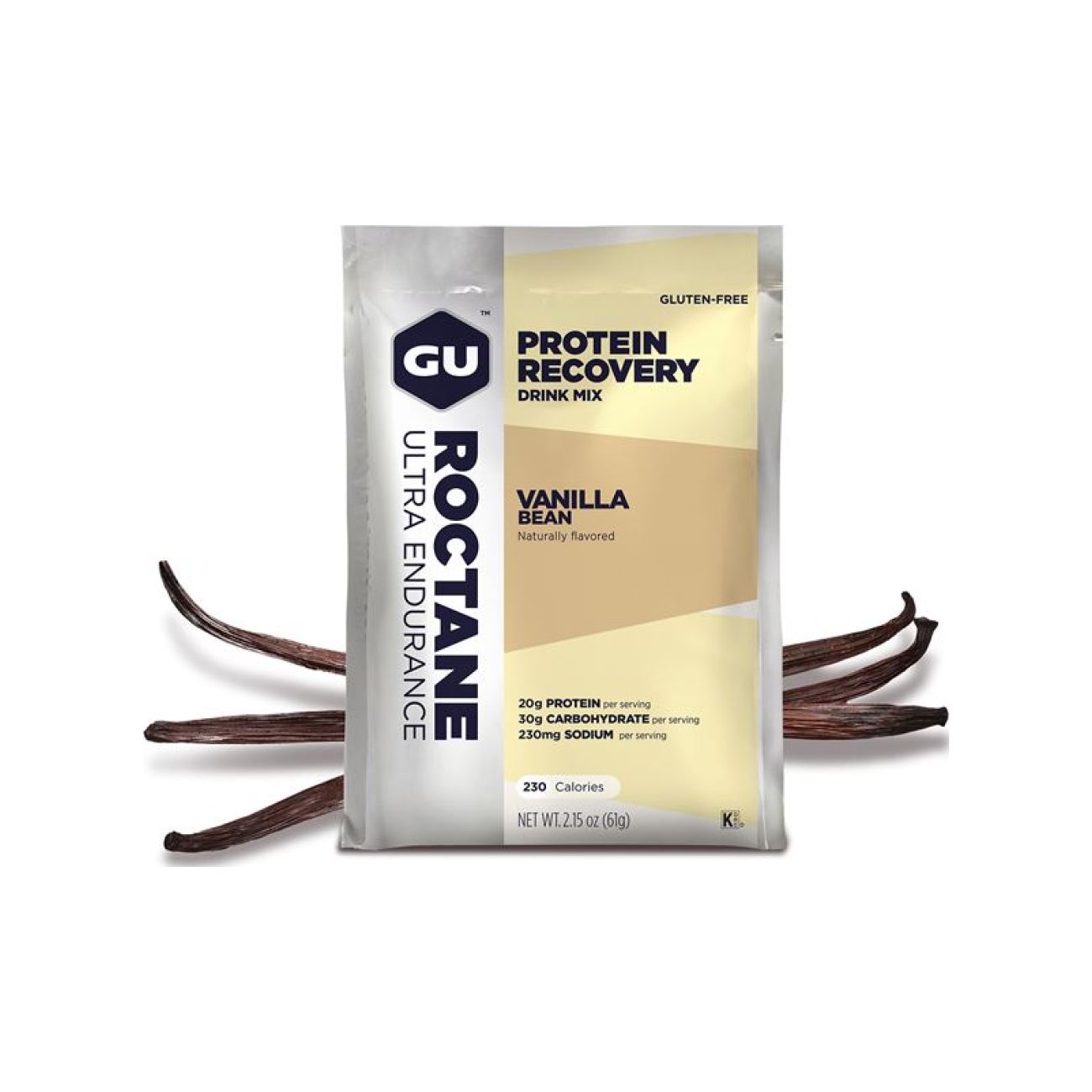 E-shop GU Cyklistická výživa - ROCTANE RECOVERY DRINK MIX 61 G VANILLA BEAN