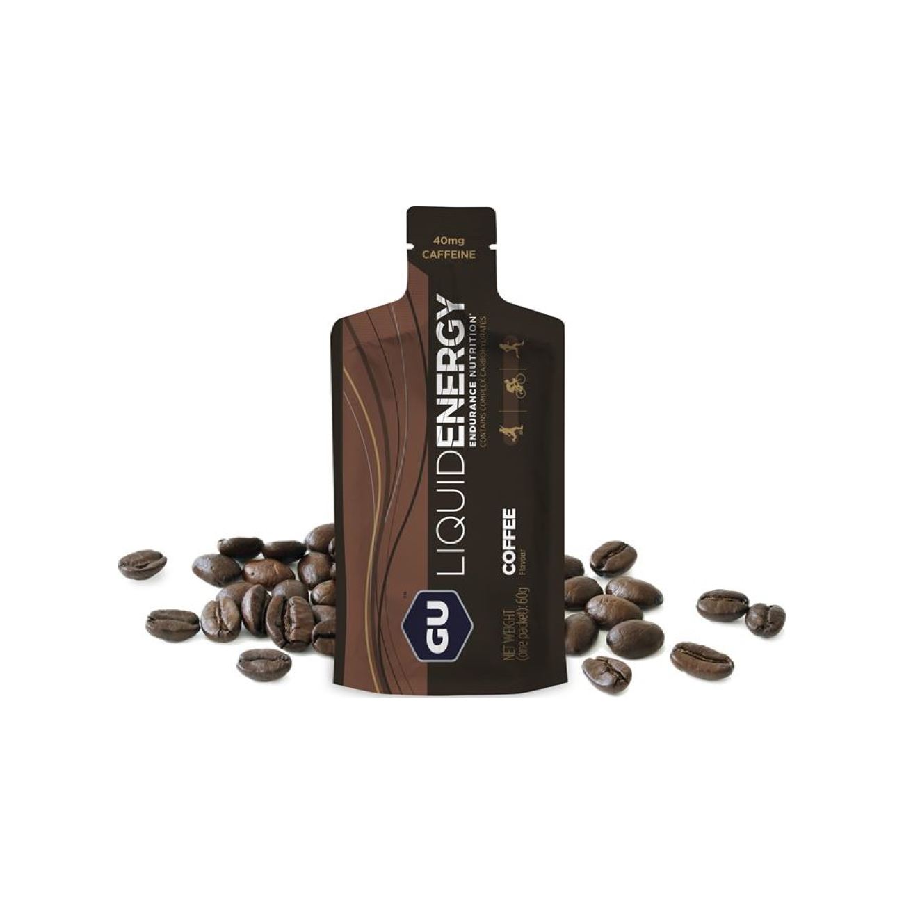 E-shop GU Cyklistická výživa - LIQUID ENERGY GEL 60 G COFFEE