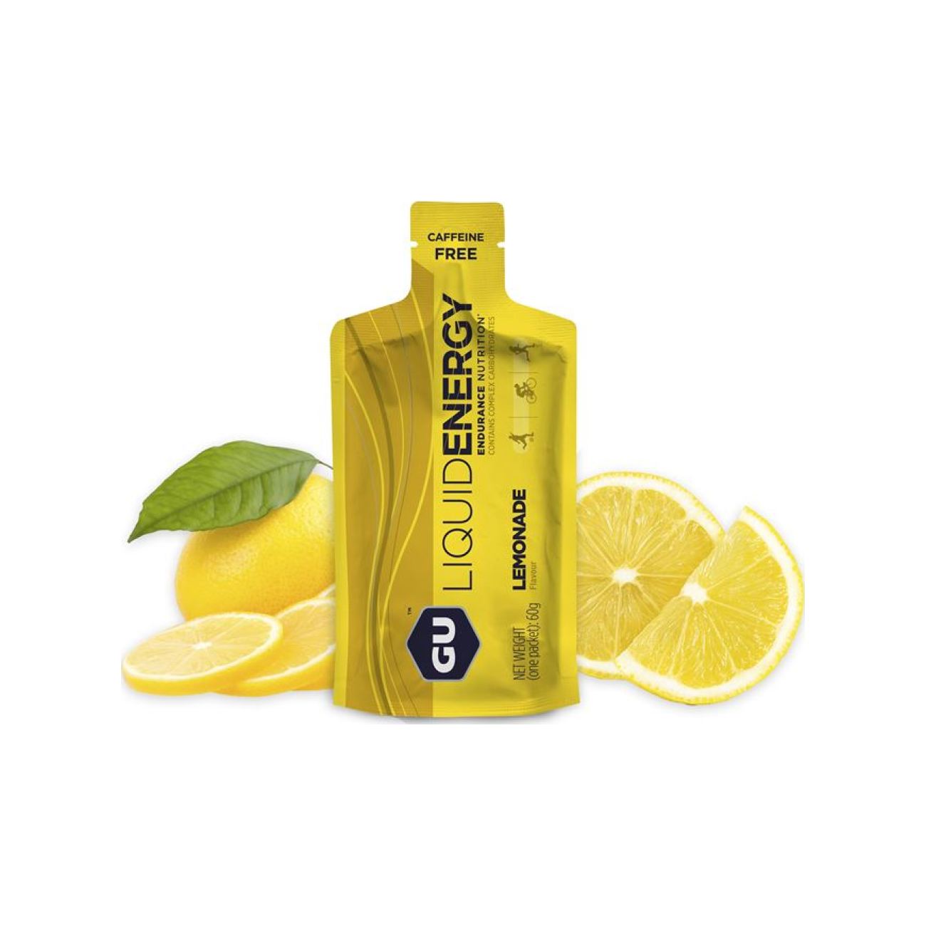 E-shop GU Cyklistická výživa - LIQUID ENERGY GEL 60 G LEMONADE