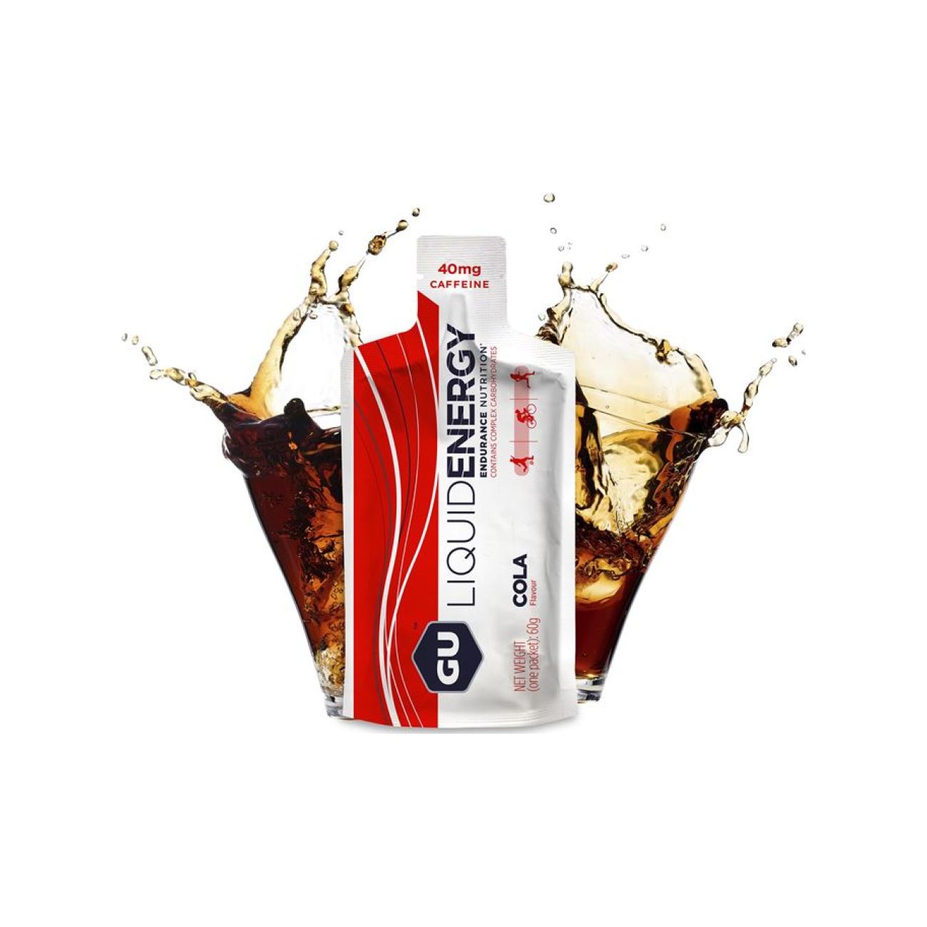 E-shop GU Cyklistická výživa - LIQUID ENERGY GEL 60 G COLA