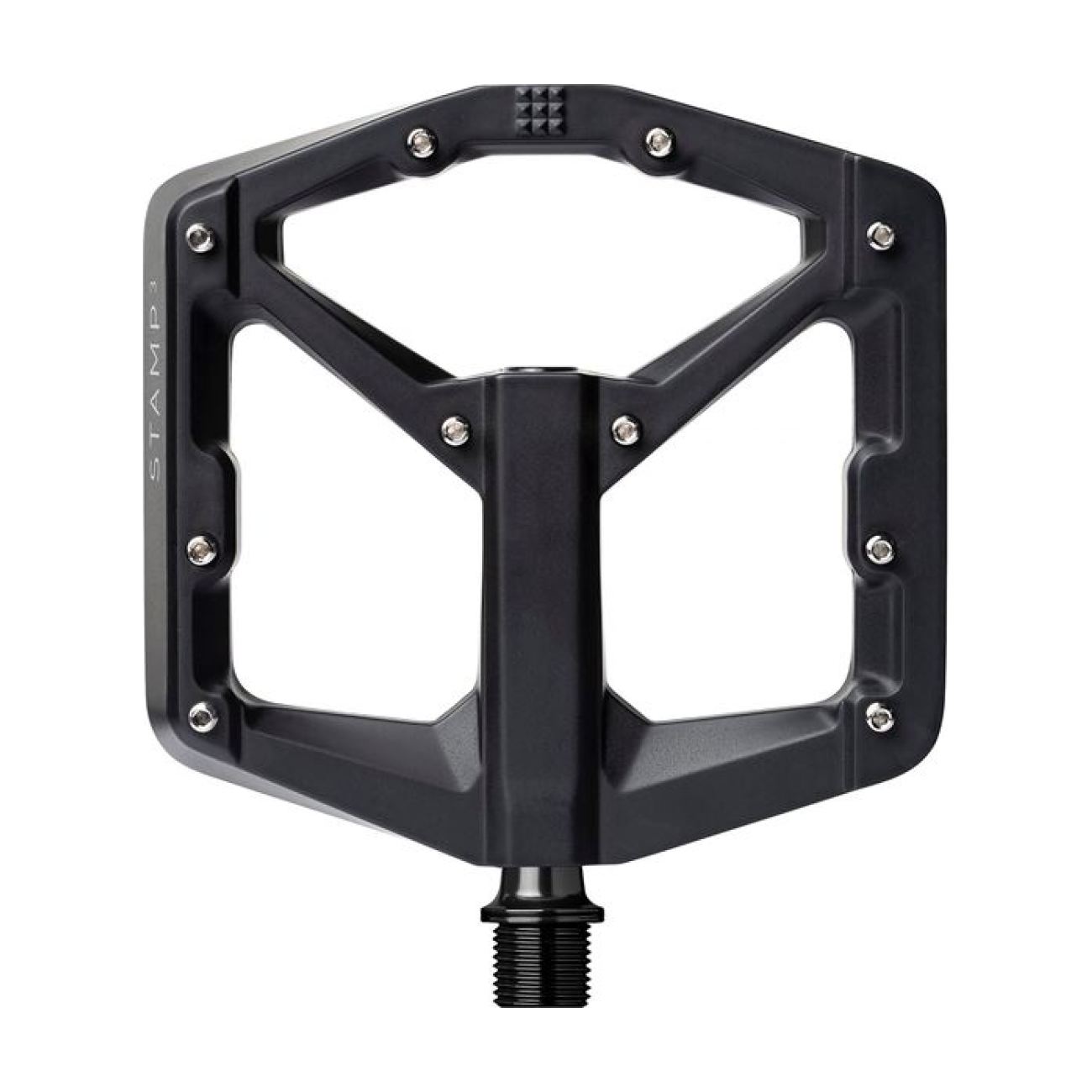 CRANKBROTHERS pedále - STAMP 3 LARGE - čierna