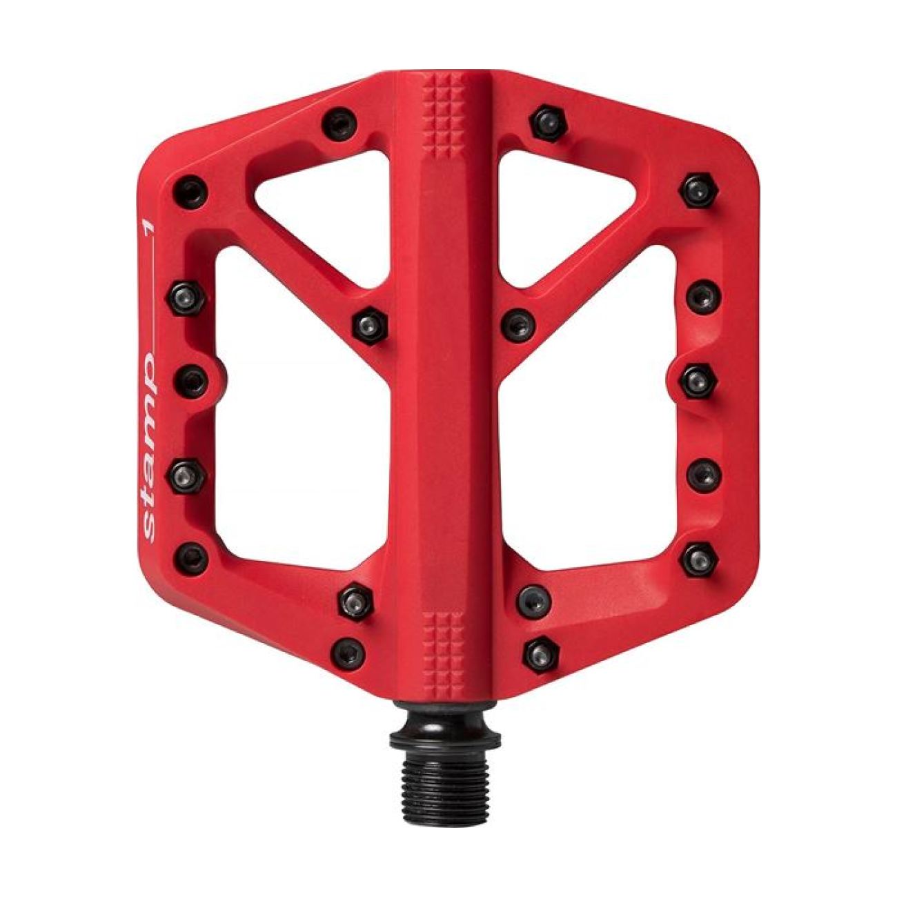 CRANKBROTHERS pedále - STAMP 1 SMALL - červená