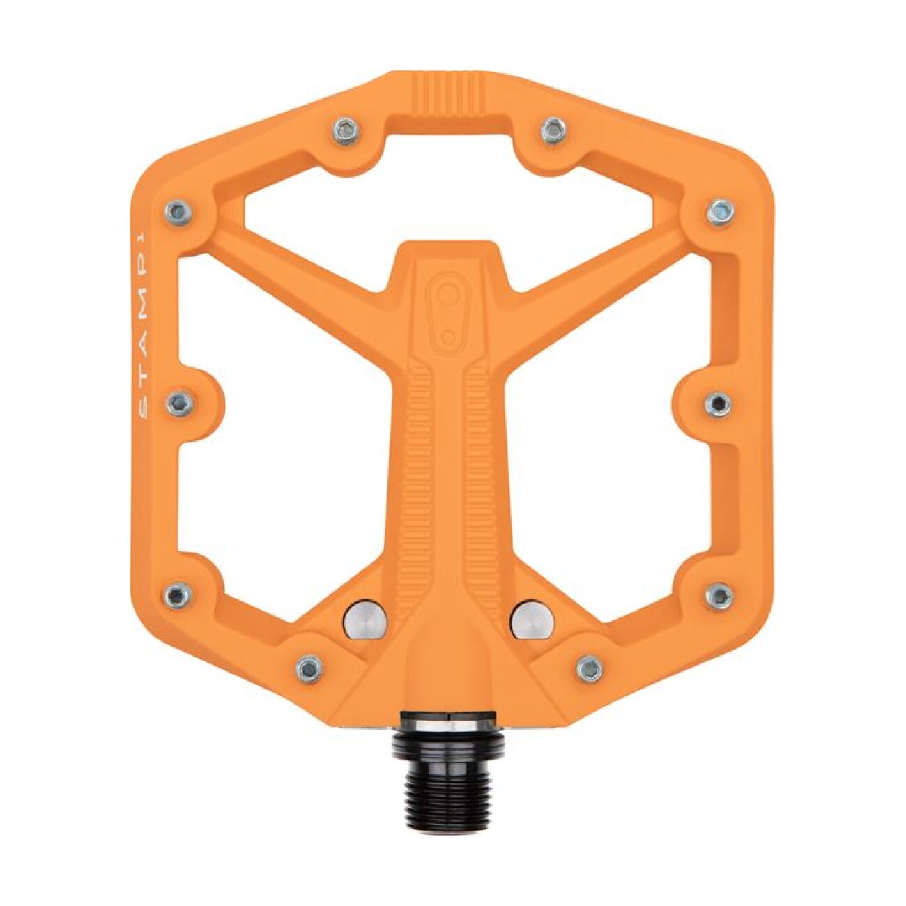CRANKBROTHERS pedále - STAMP 1 SMALL - oranžová