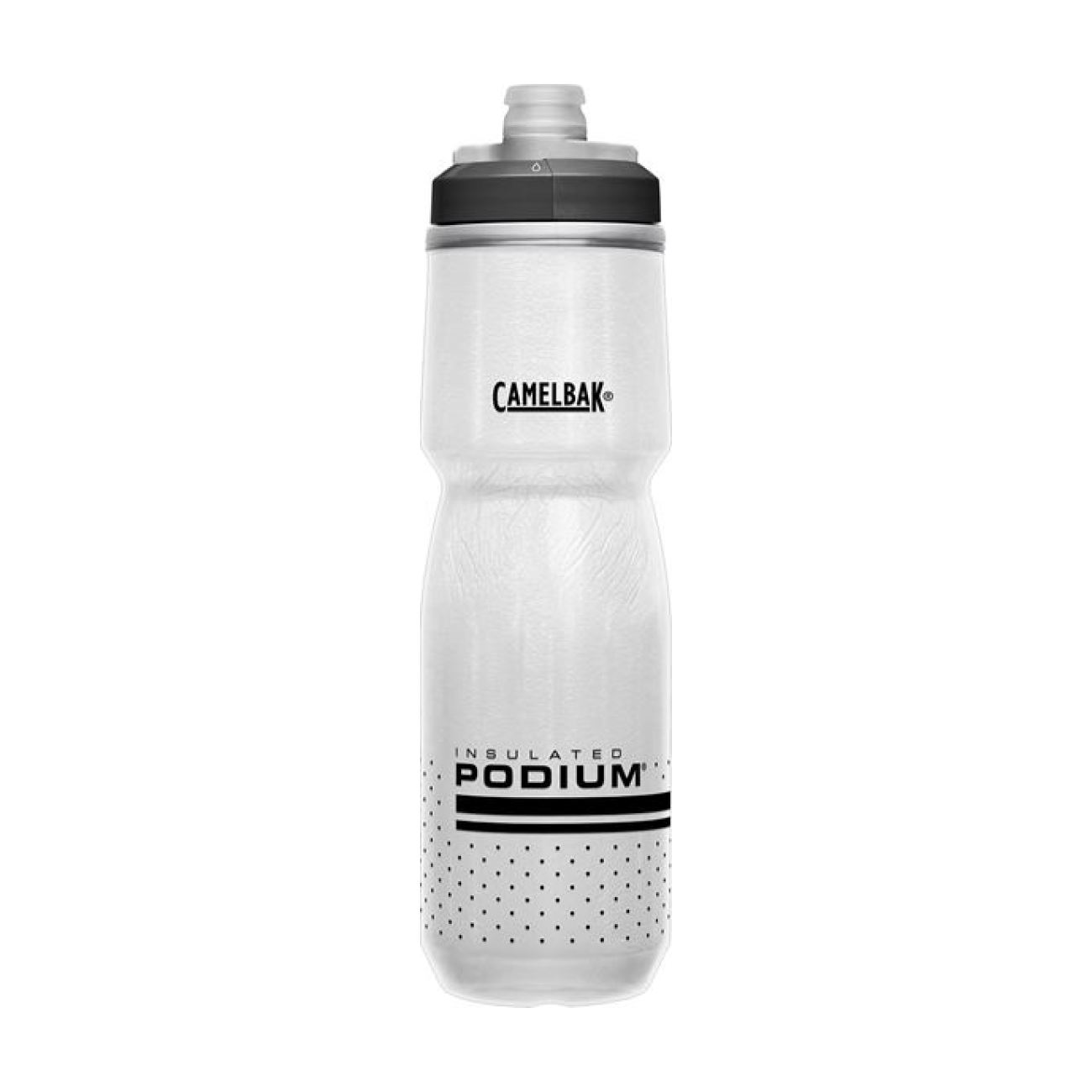 
                CAMELBAK Cyklistická fľaša na vodu - PODIUM CHILL 0,71L - biela/čierna
            