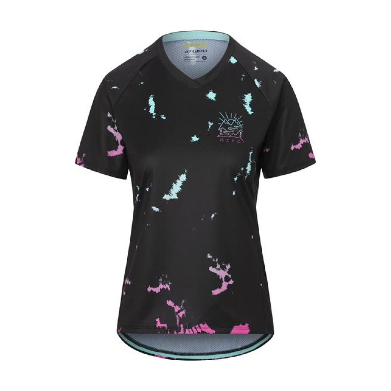 GIRO Cyklistický dres s krátkym rukávom - ROUST W - čierna