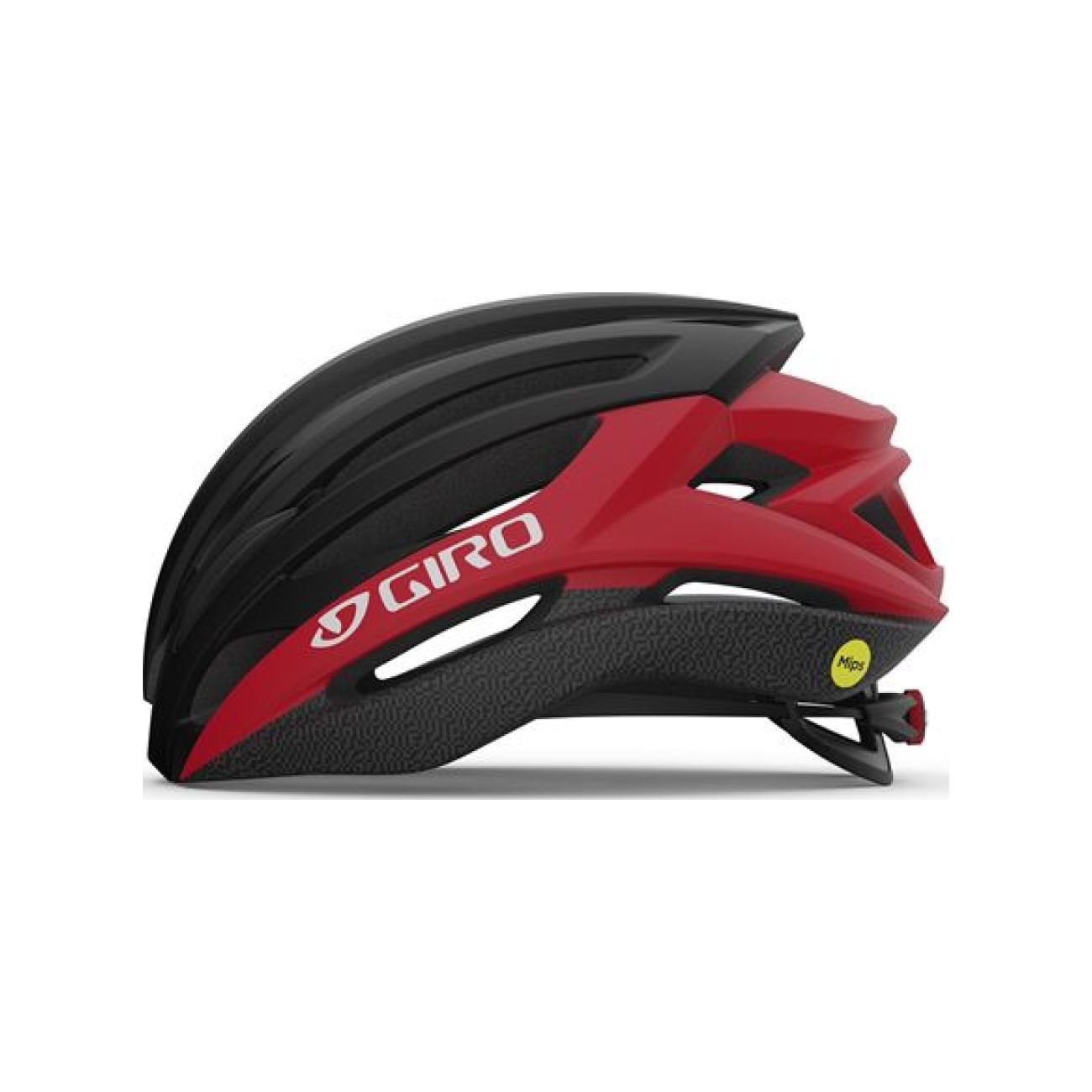 GIRO Cyklistická prilba - SYNTAX MIPS - čierna/červená
