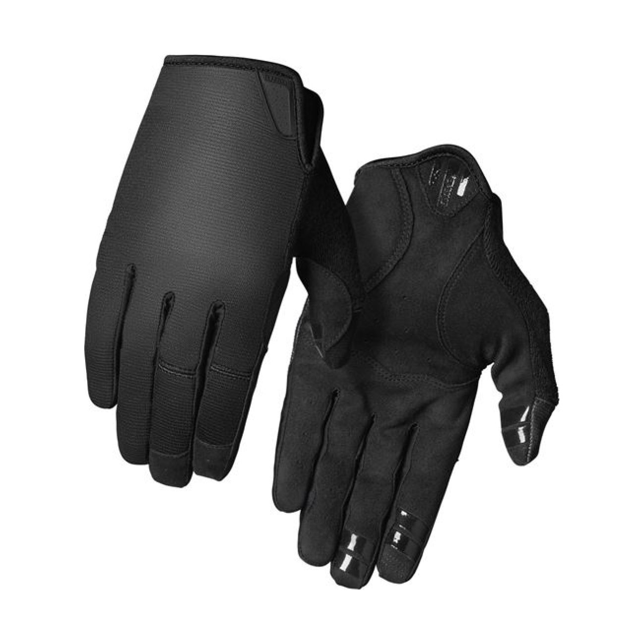 
                GIRO Cyklistické rukavice dlhoprsté - DND - čierna XL
            