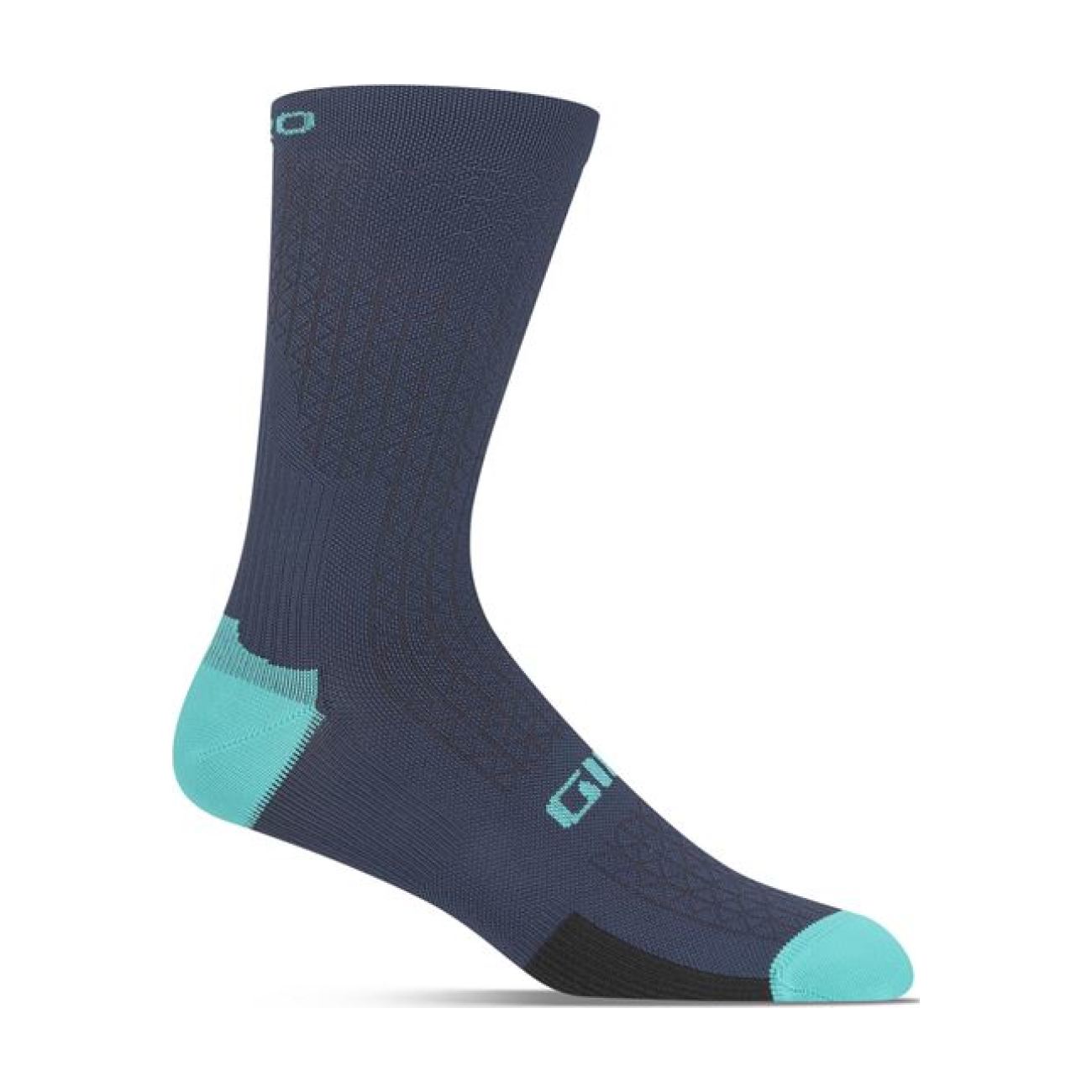 
                GIRO Cyklistické ponožky klasické - HRC TEAM - modrá/svetlo modrá
            