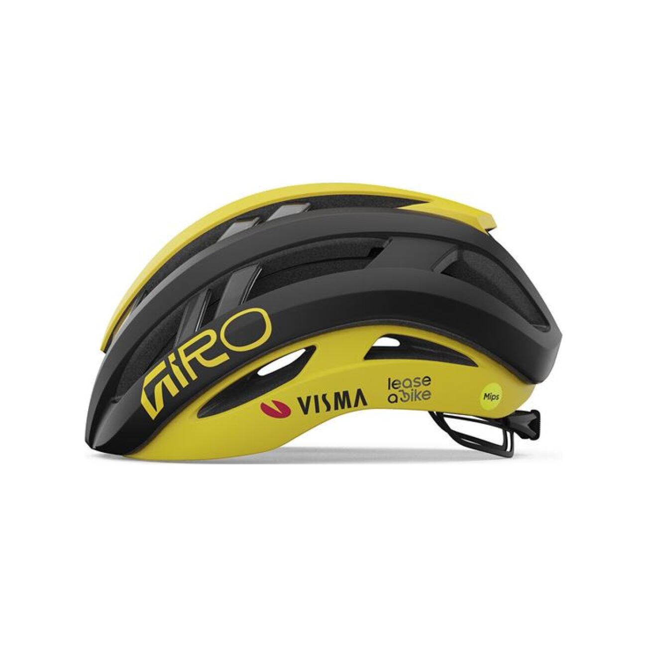 GIRO Cyklistická prilba - ARIES SPHERICAL - čierna/žltá