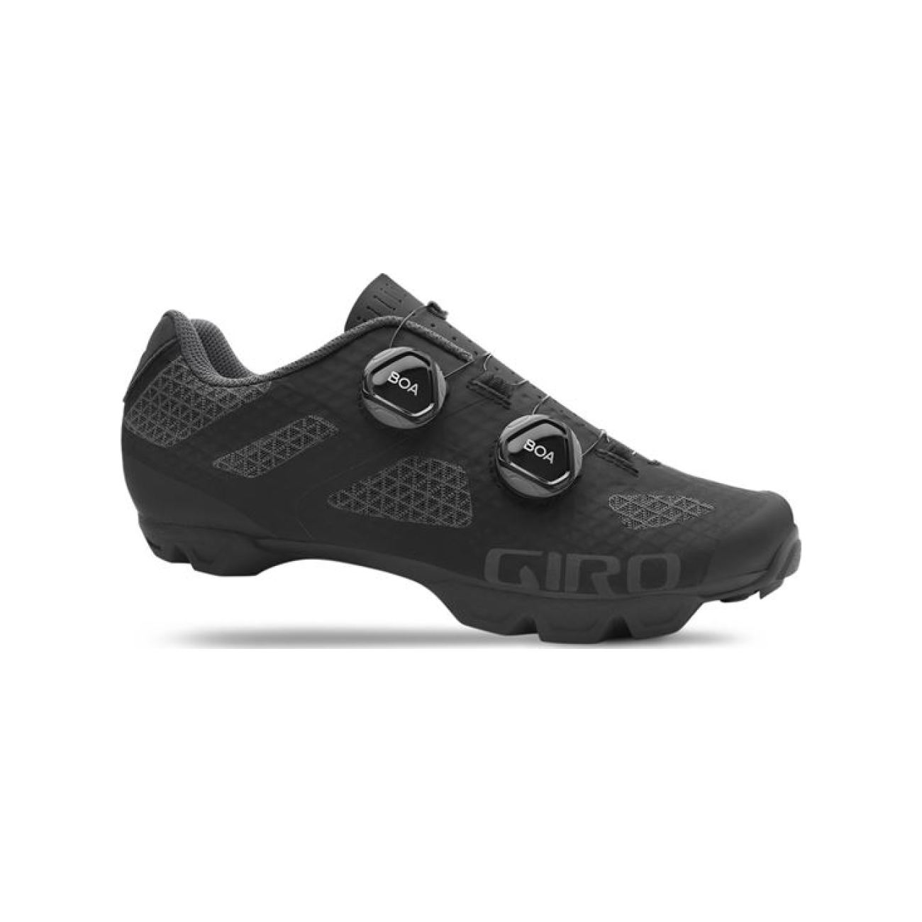 GIRO Cyklistické tretry - SECTOR W - čierna/šedá