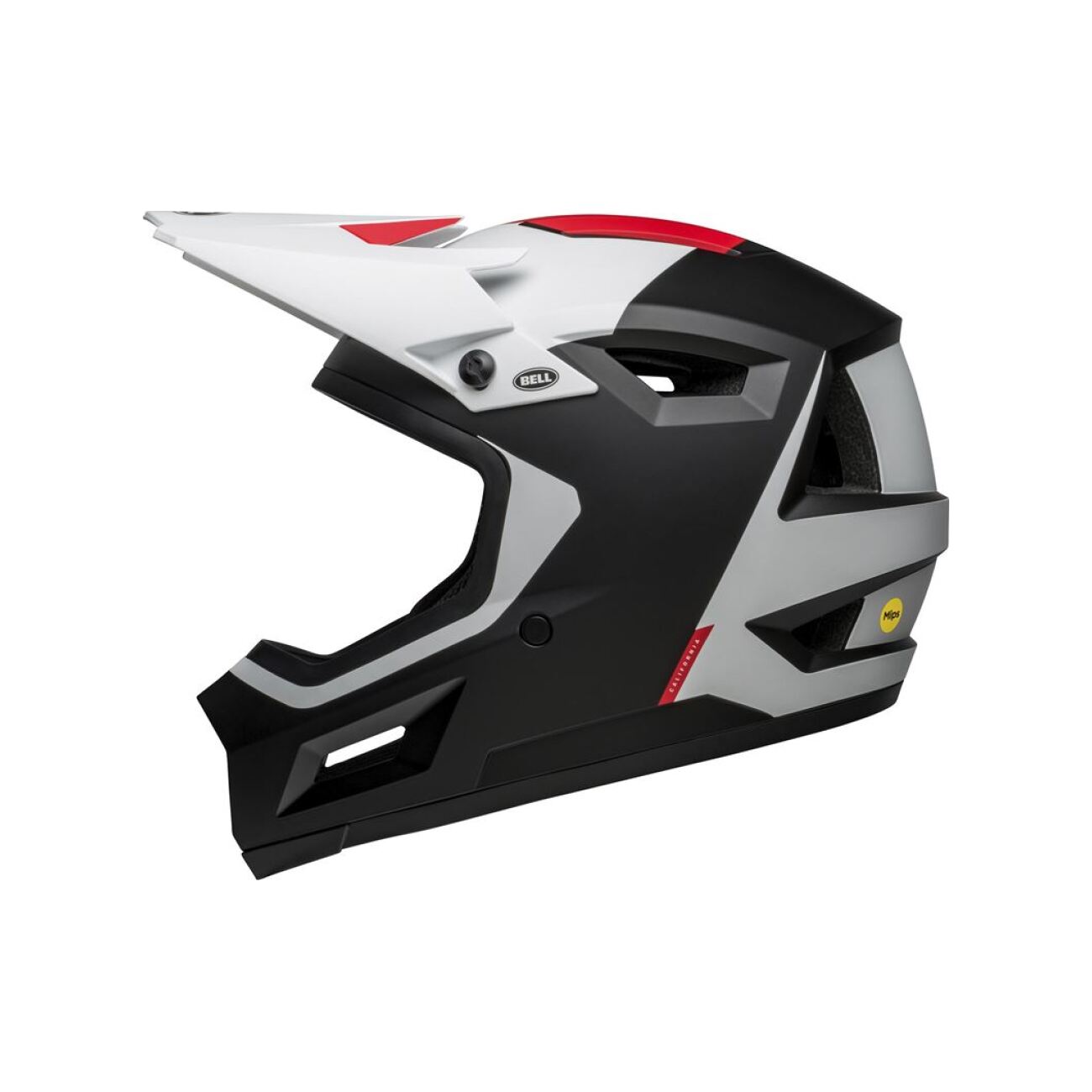 BELL Cyklistická prilba - SANCTION 2 DLX MIPS - biela/čierna (57-59cm)