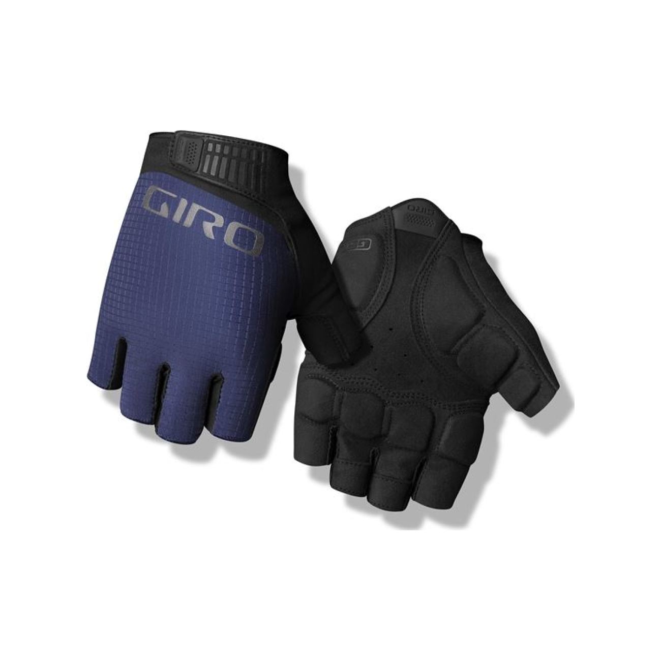 
                GIRO Cyklistické rukavice krátkoprsté - BRAVO II GEL - modrá/čierna M
            
