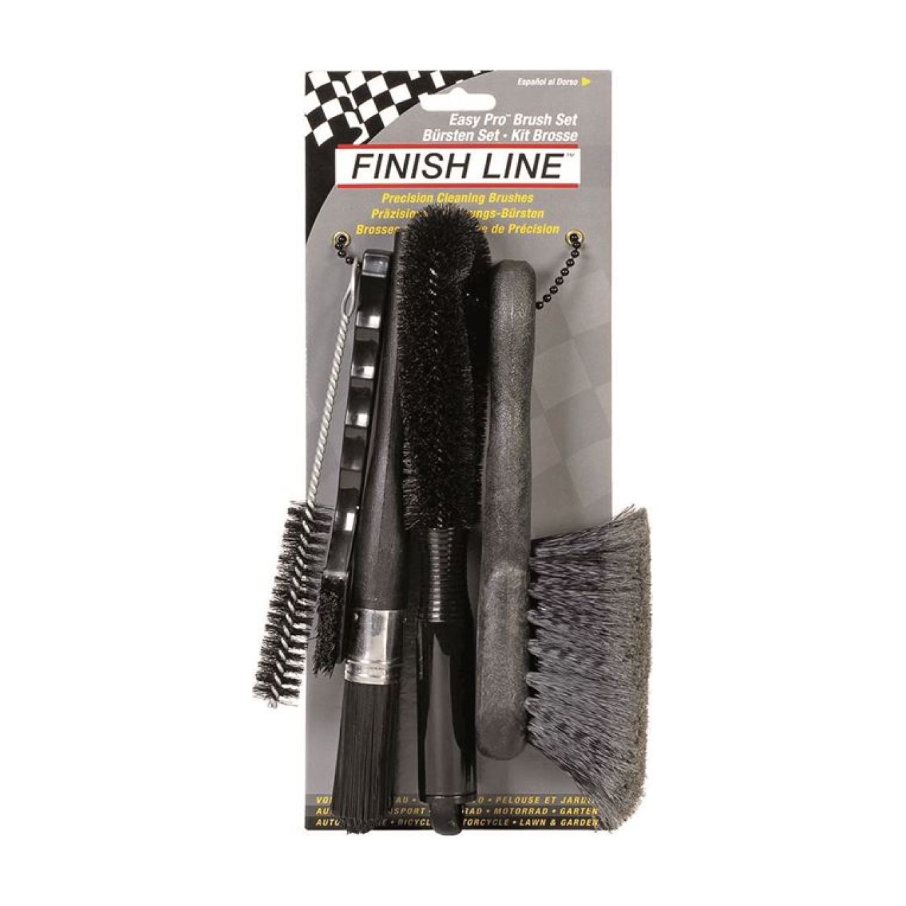 E-shop FINISH LINE sada kief na čistenie - EASY PRO BRUSH SET