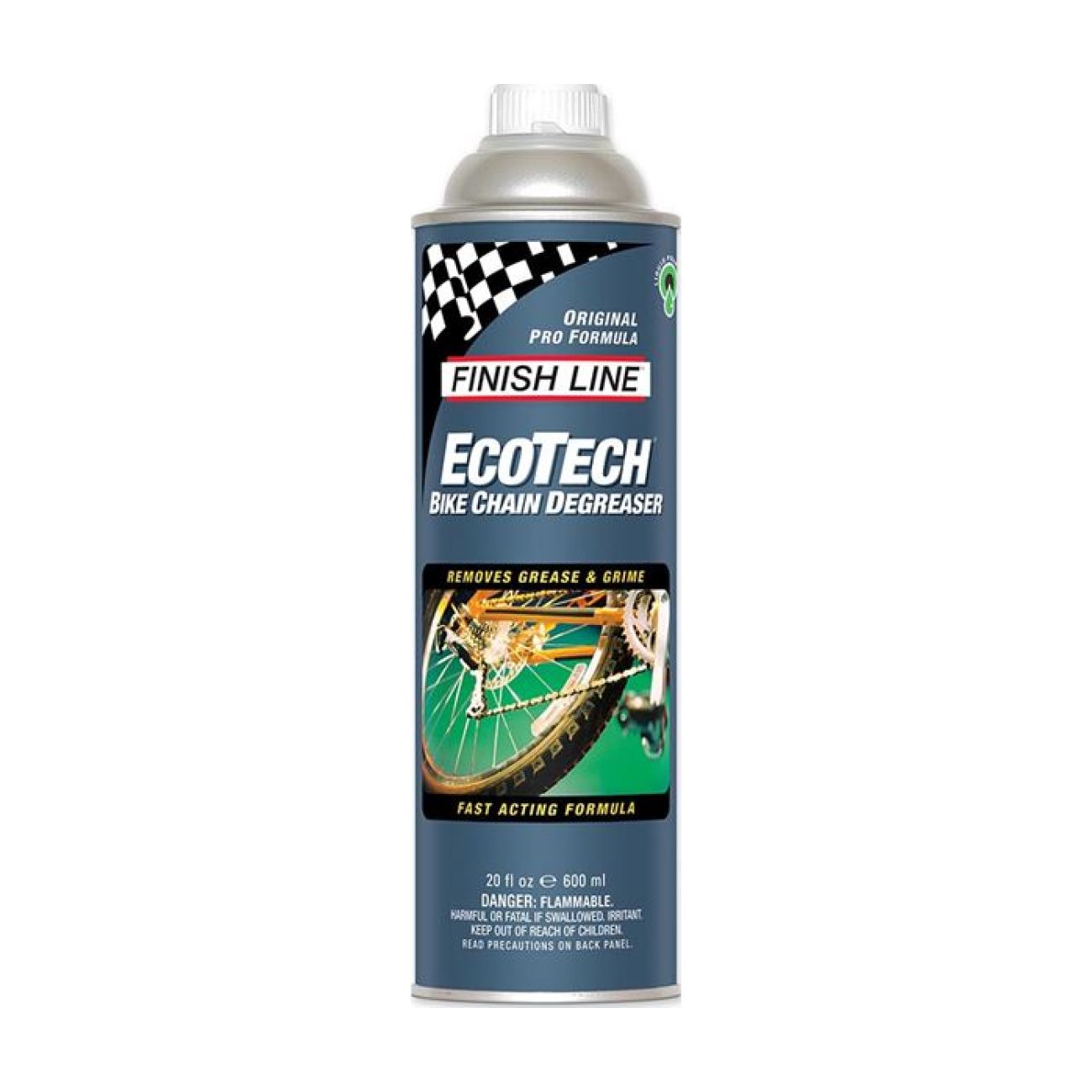 E-shop FINISH LINE čistiaci prostiedok na bicykel - ECOTECH DEGREASER 590ml