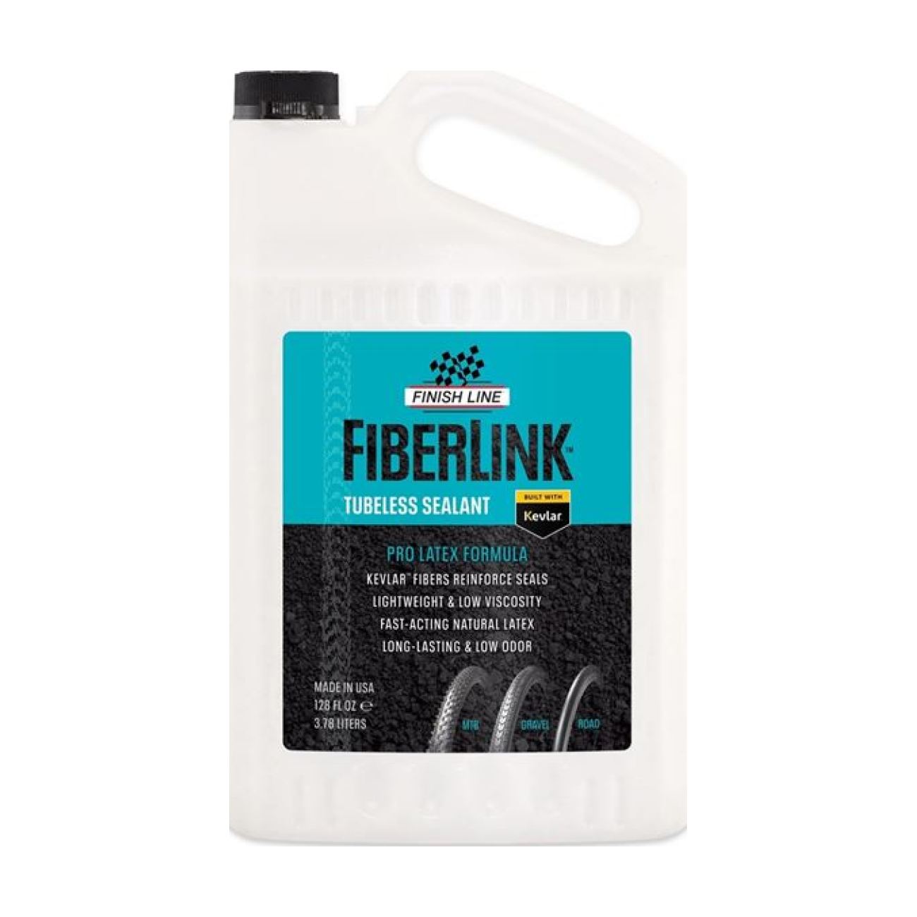 E-shop FINISH LINE bezdušový tmel - FIBERLINK TUBELESS SEALANT 3,78l