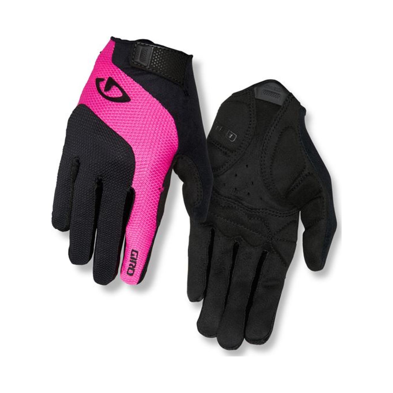 
                GIRO Cyklistické rukavice dlhoprsté - TESSA LF - čierna/ružová M
            