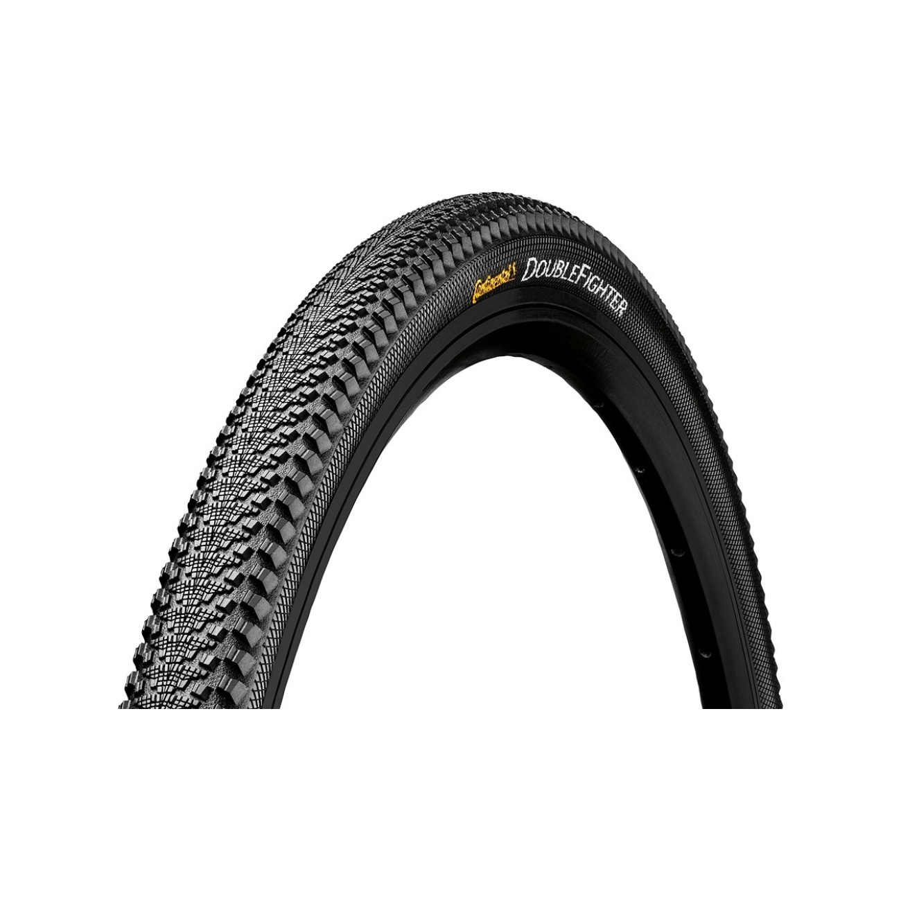 CONTINENTAL plášť - DOUBLE FIGHTER III 26x1.9 - čierna