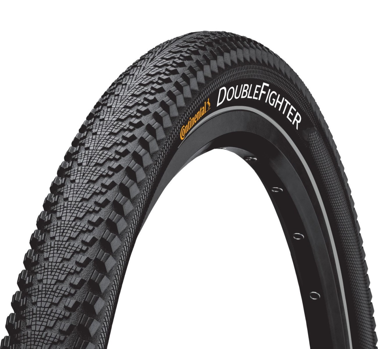 CONTINENTAL plášť - DOUBLE FIGHTER III 24 SPORT 24x1.75 - čierna