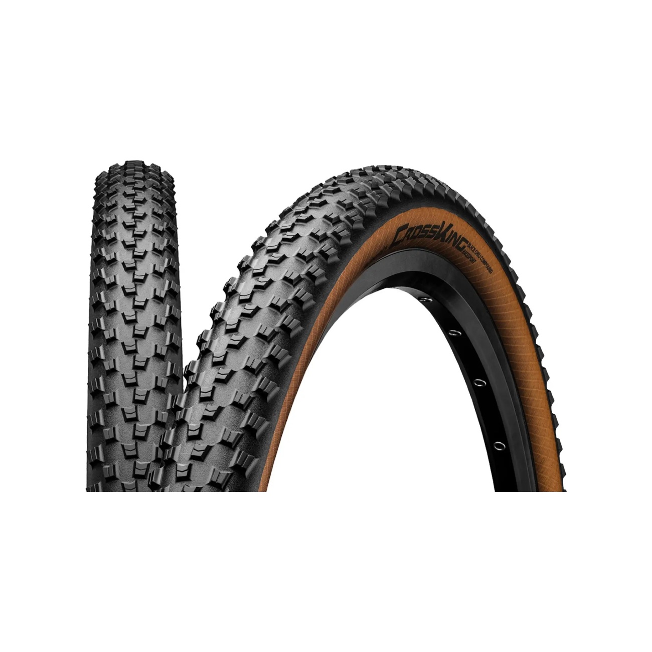 E-shop CONTINENTAL plášť - CROSS KING PROTECTION 29x2.2 - hnedá/čierna