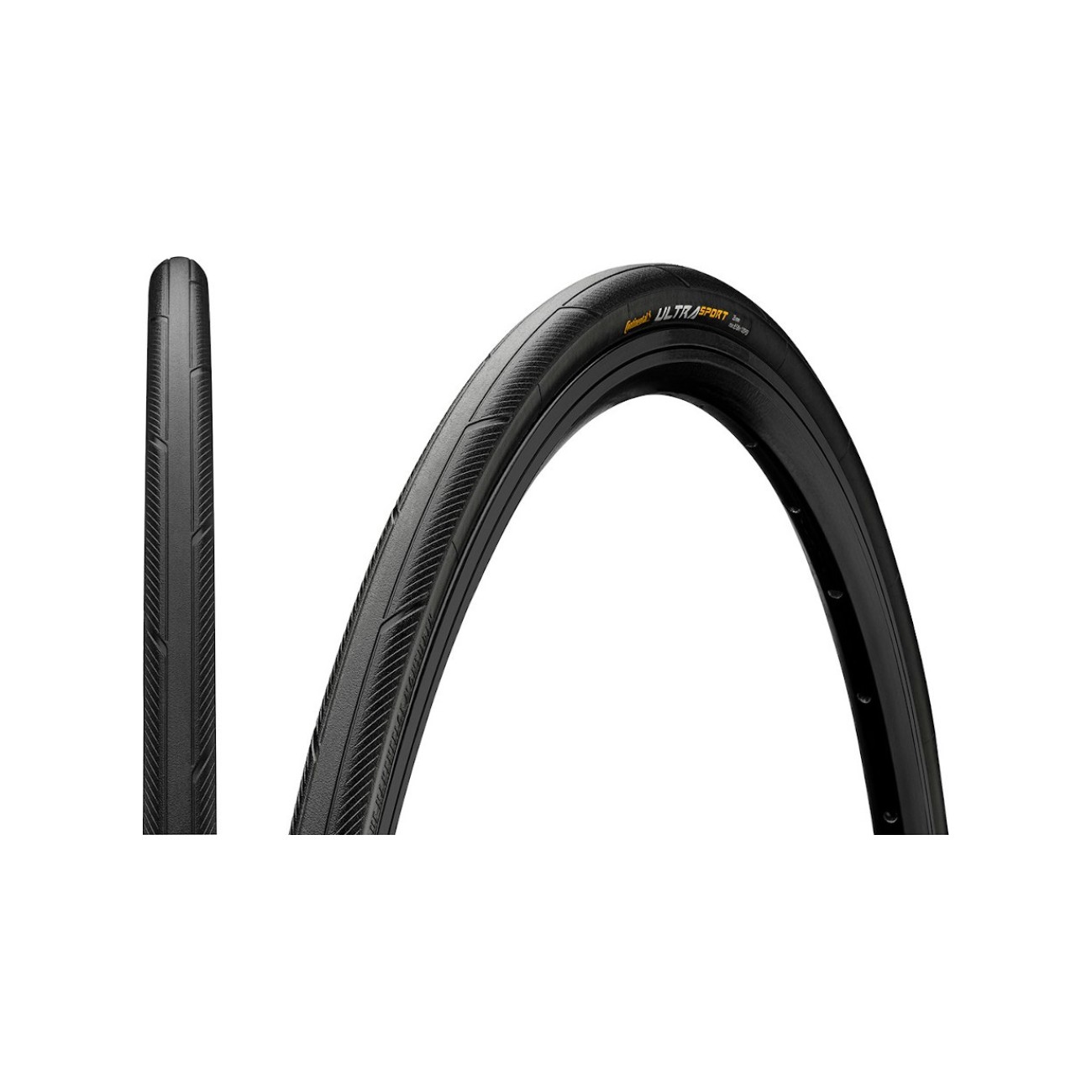 CONTINENTAL plášť - ULTRA SPORT III 700x28C - čierna