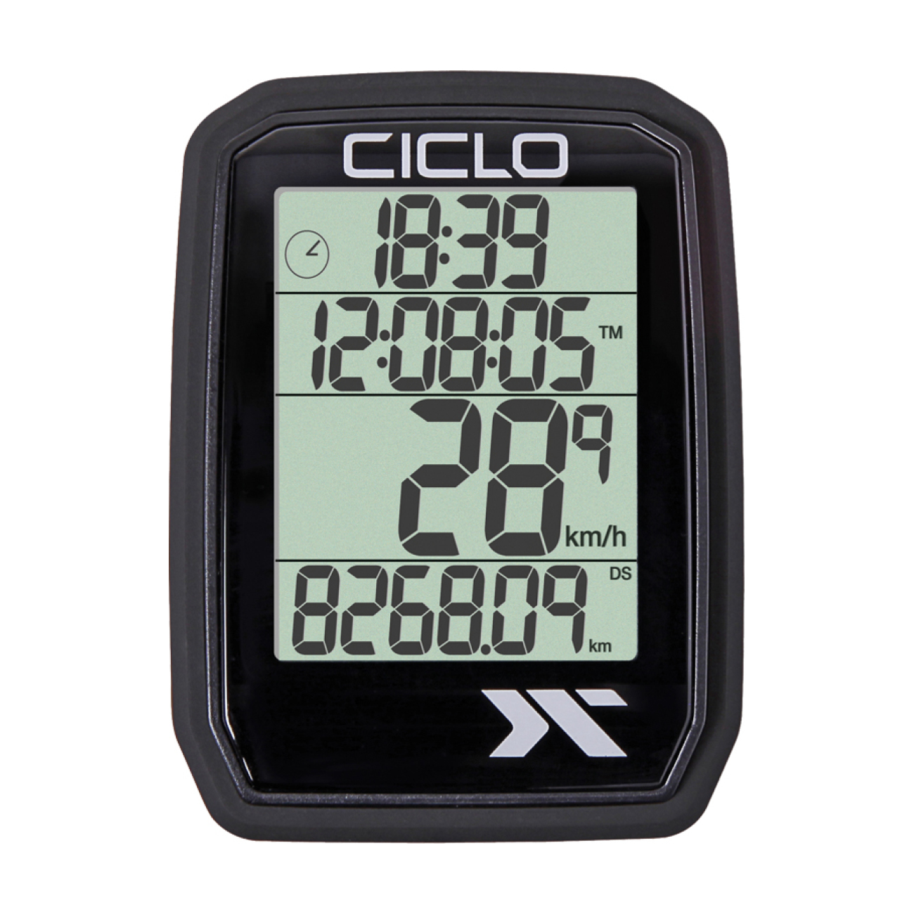 
                CICLOSPORT tachometer - PROTOS 105 - čierna
            