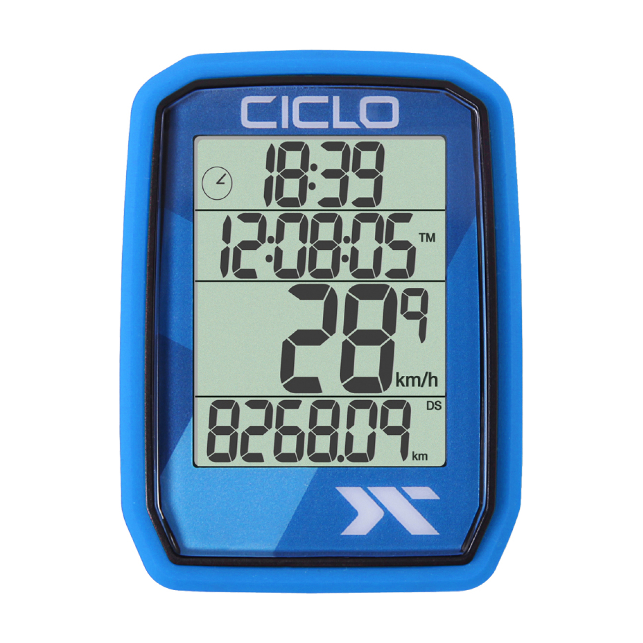 
                CICLOSPORT tachometer - PROTOS 105 - modrá
            