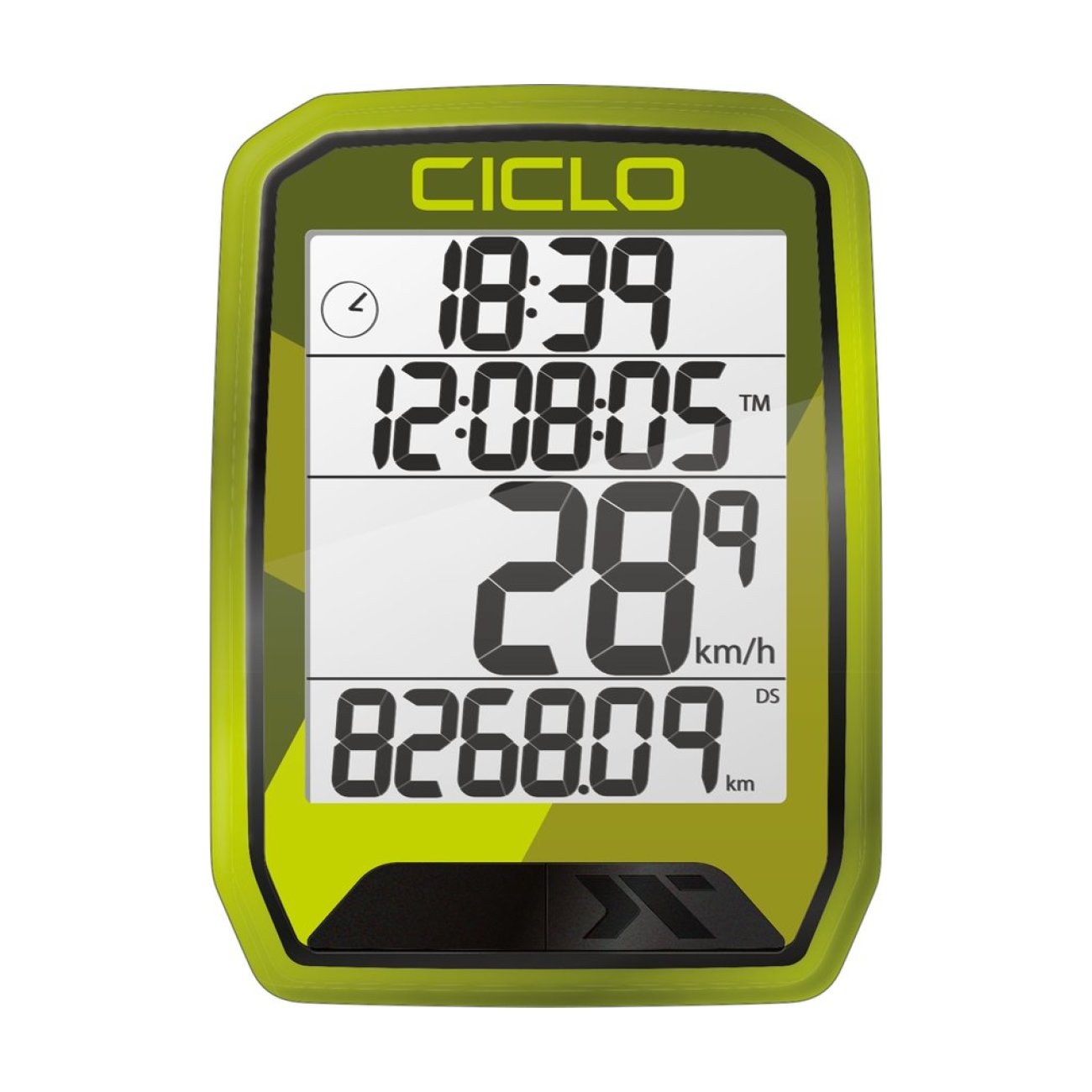 E-shop CICLOSPORT tachometer - PROTOS 113 - zelená