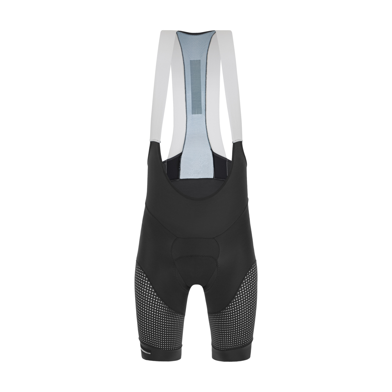 
                SANTINI Cyklistické nohavice krátke s trakmi - FRECCIA - šedá M
            