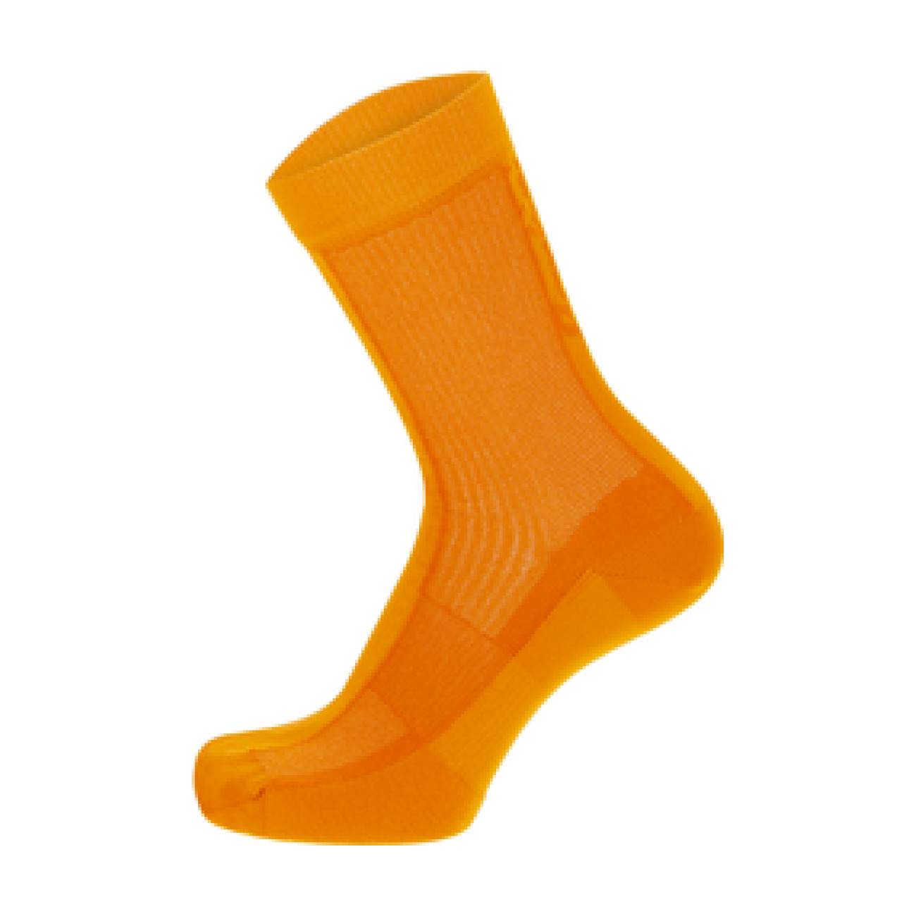 
                SANTINI Cyklistické ponožky klasické - CUBO LIGHT SUMMER - oranžová XS
            